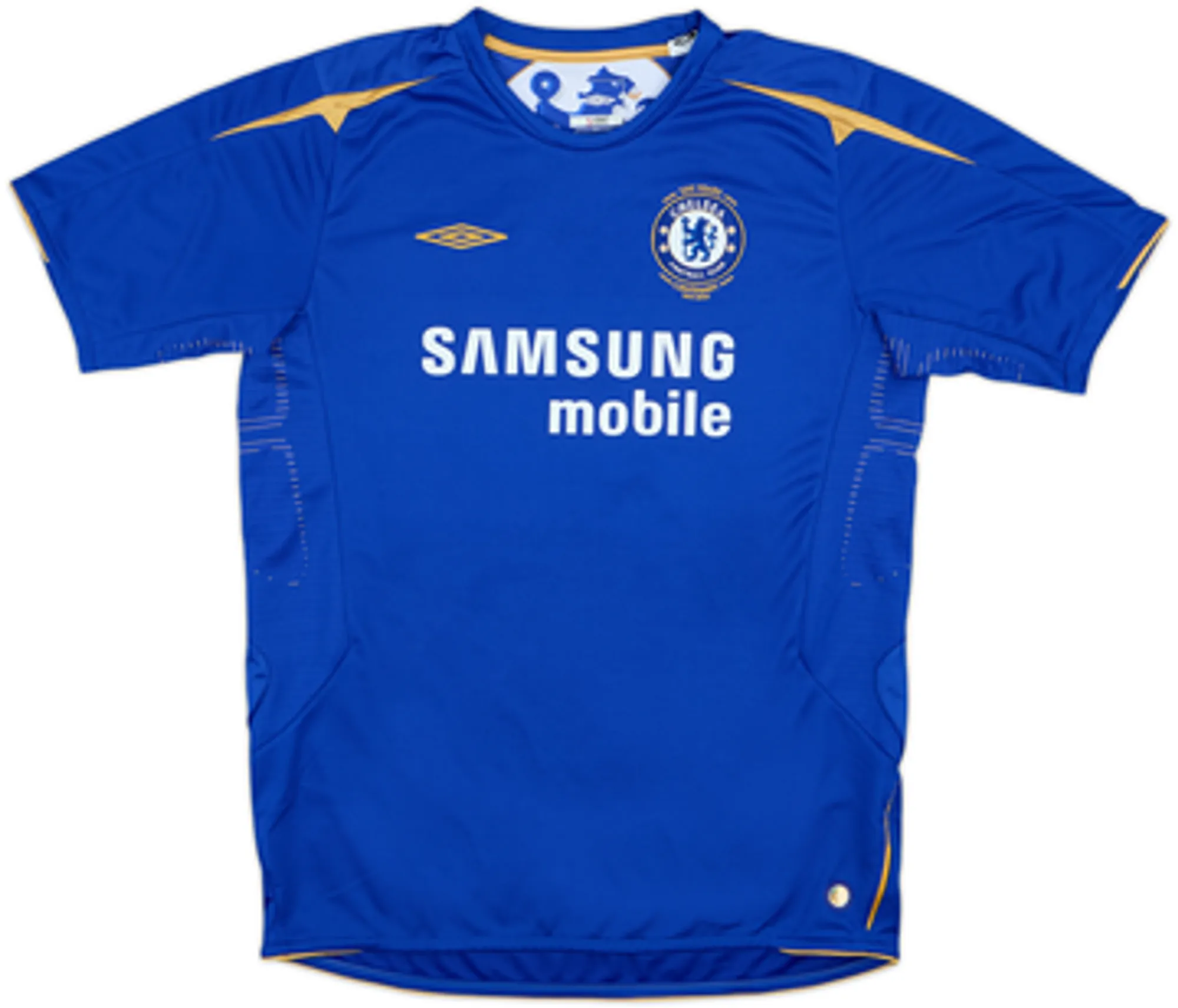 2005-06 Chelsea Centenary Home Shirt Zola #25 - 10/10 - (XL.Boys)