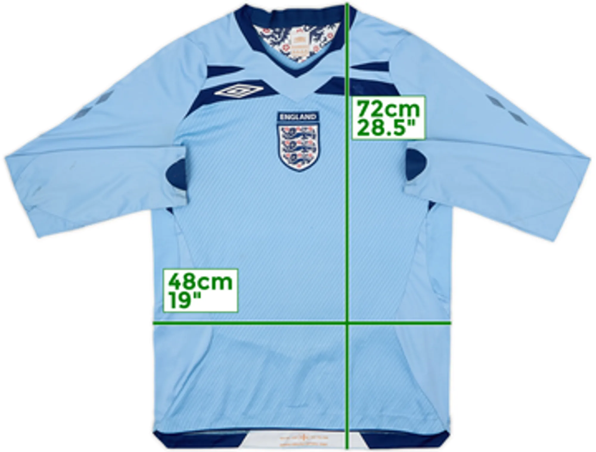 2008-10 England GK Shirt - 5/10 - (S)