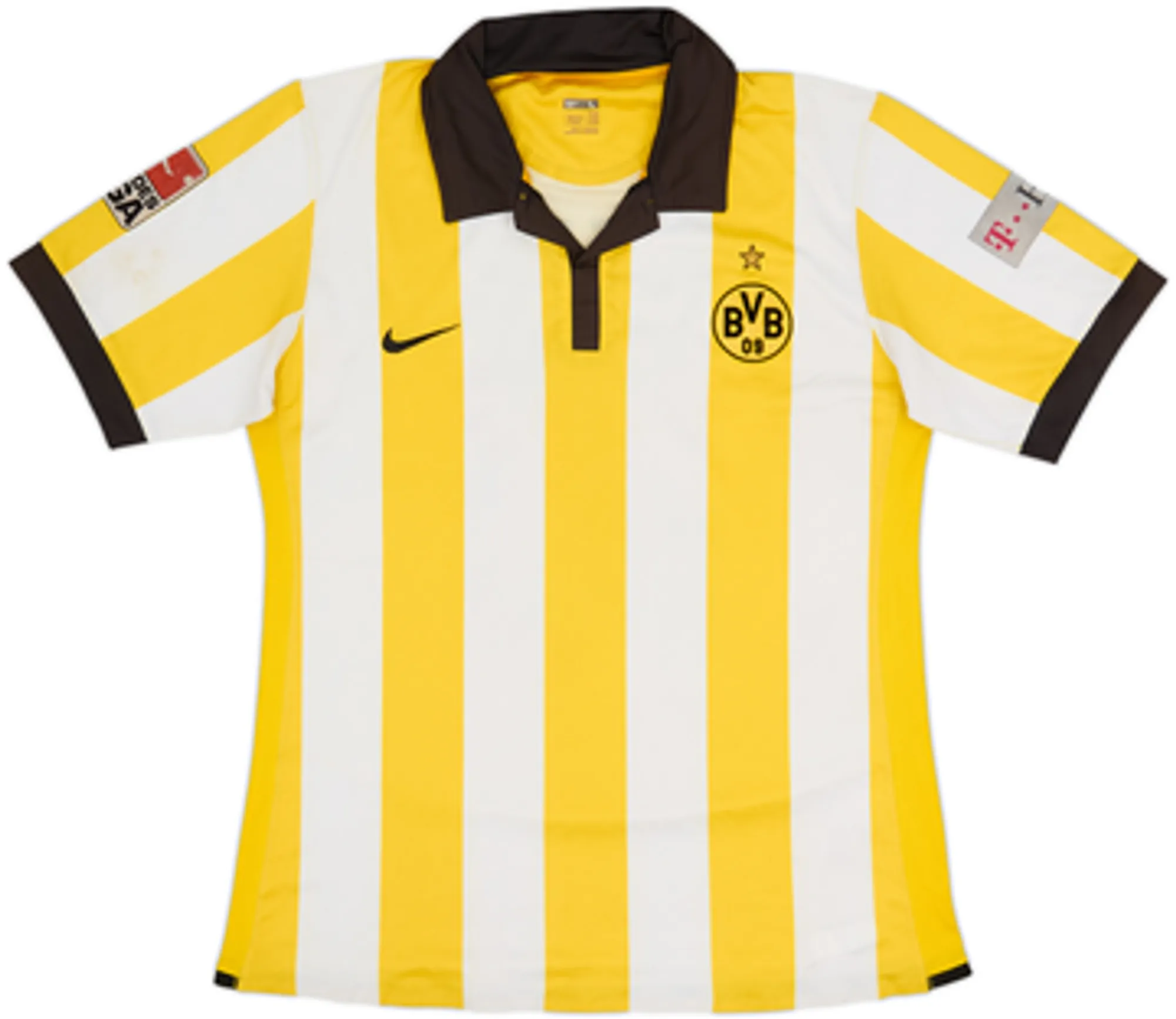 2006-07 Borussia Dortmund Player Issue Home Shirt Petric #10 - 5/10 - (L)