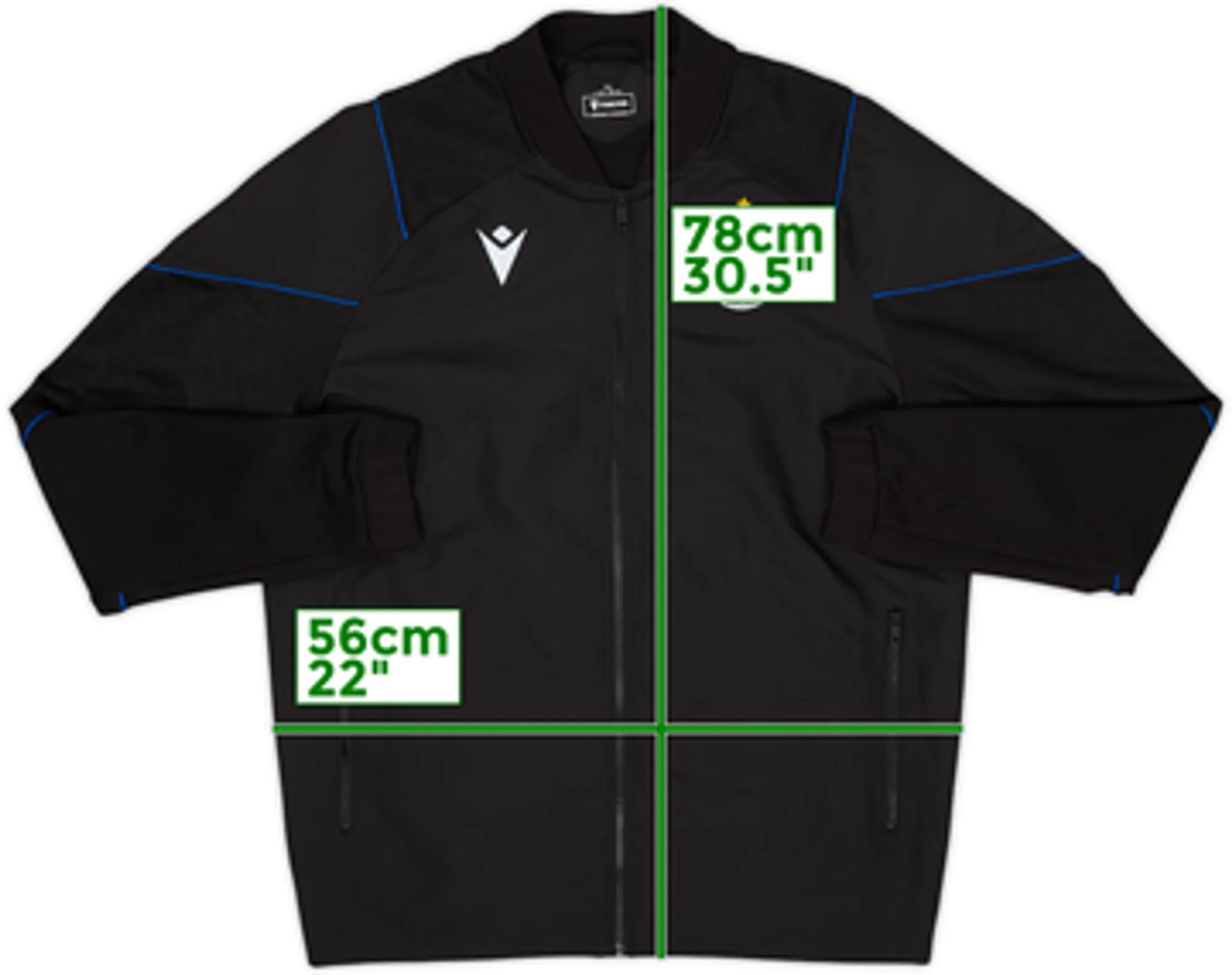 2020-21 Club Brugge Macron Track Jacket - 8/10 - (XL)