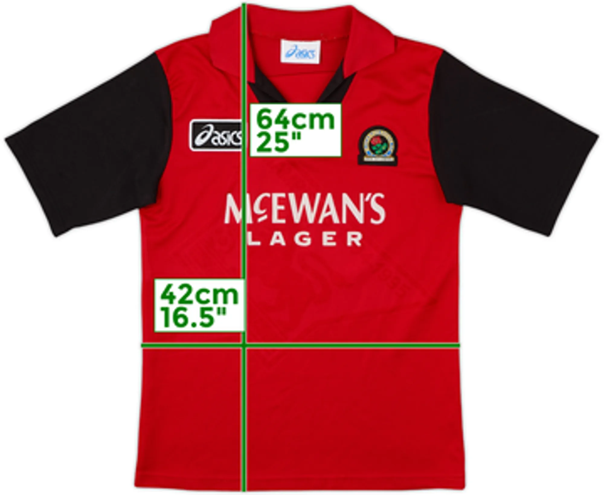 1995-96 Blackburn Rovers Away Shirt - 7/10 - (L.Boys)
