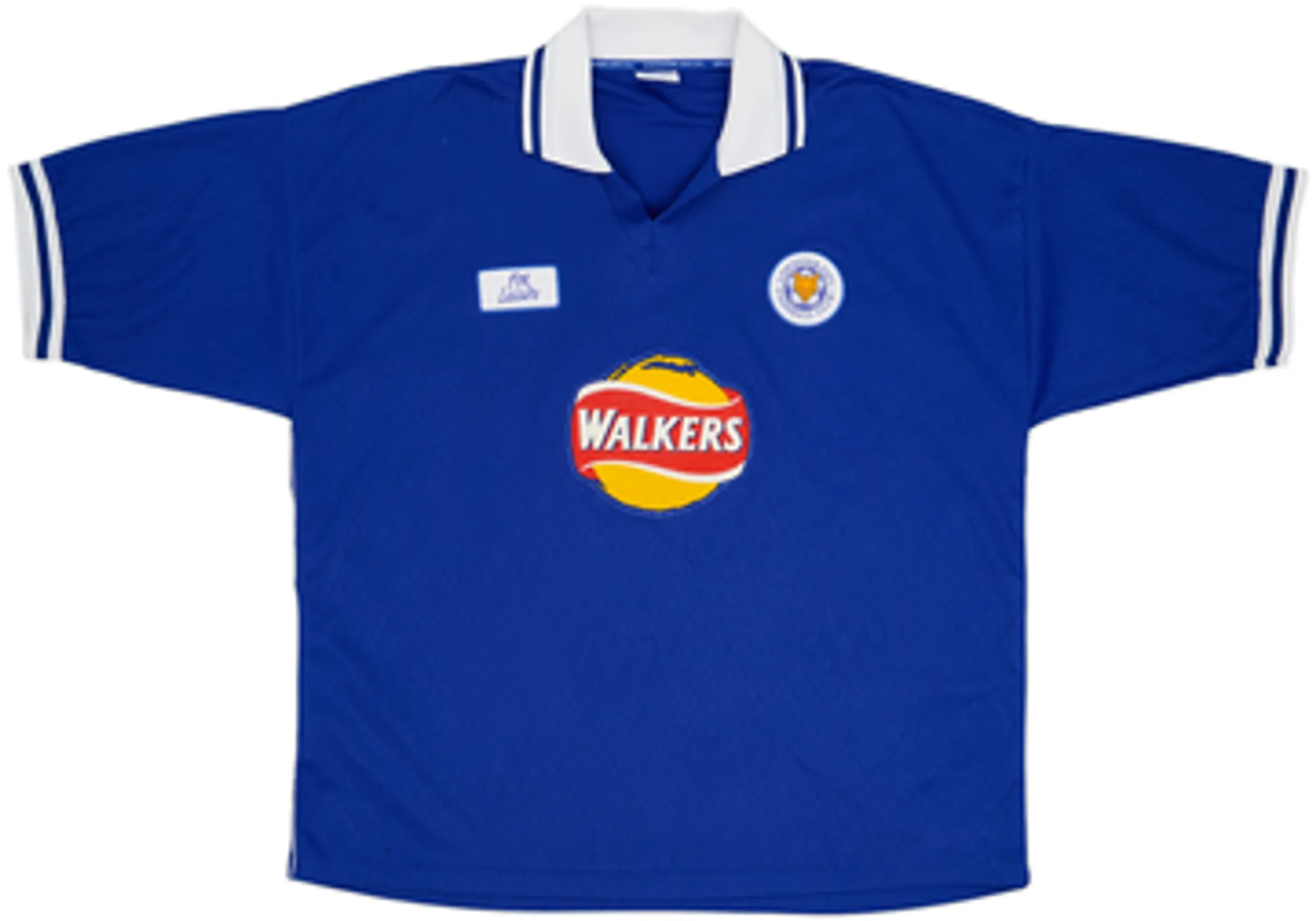 1998-00 Leicester Home Shirt Heskey #9 - 8/10 - (L)