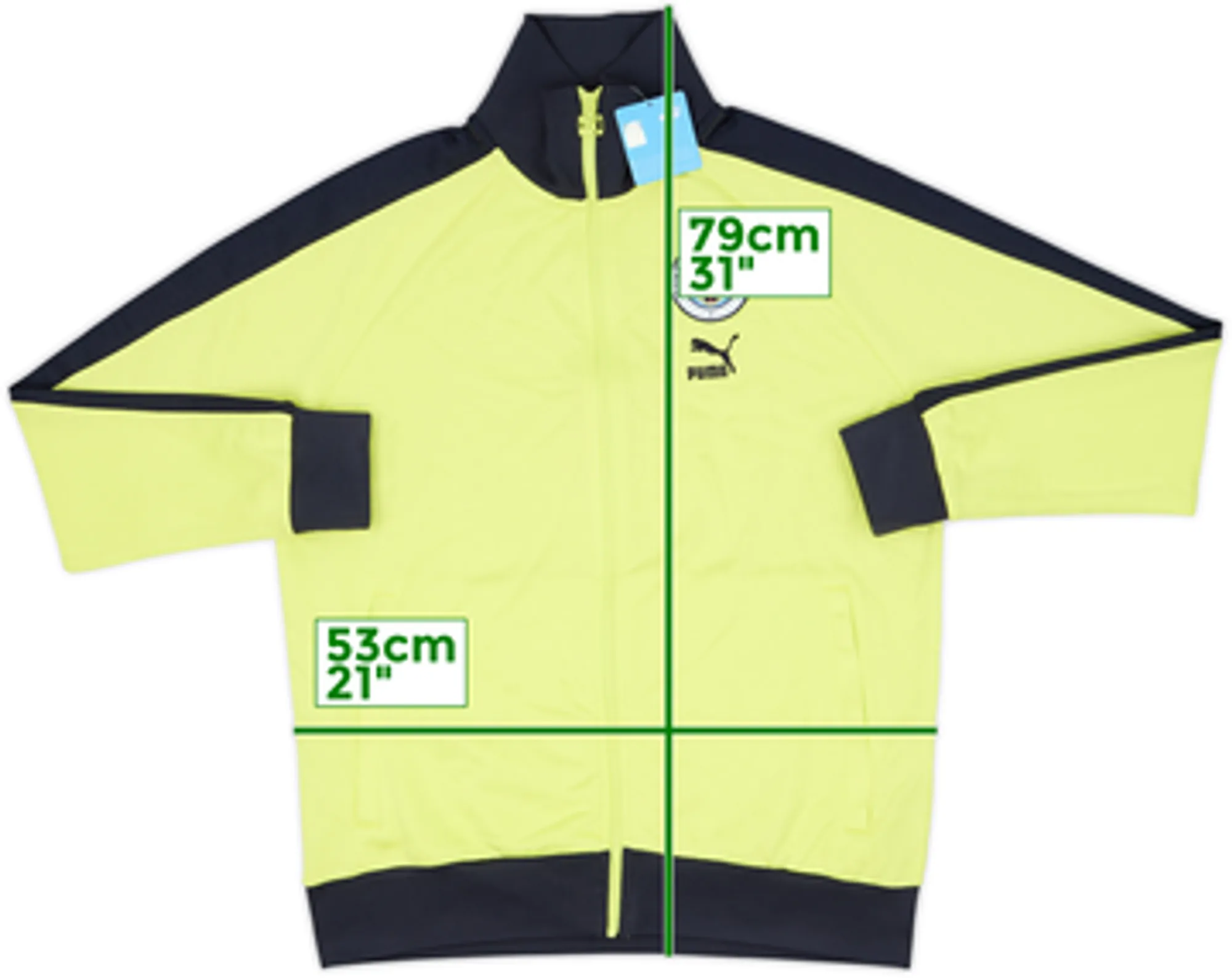 2022-23 Manchester City Puma FtblHeritage Track Jacket (L)