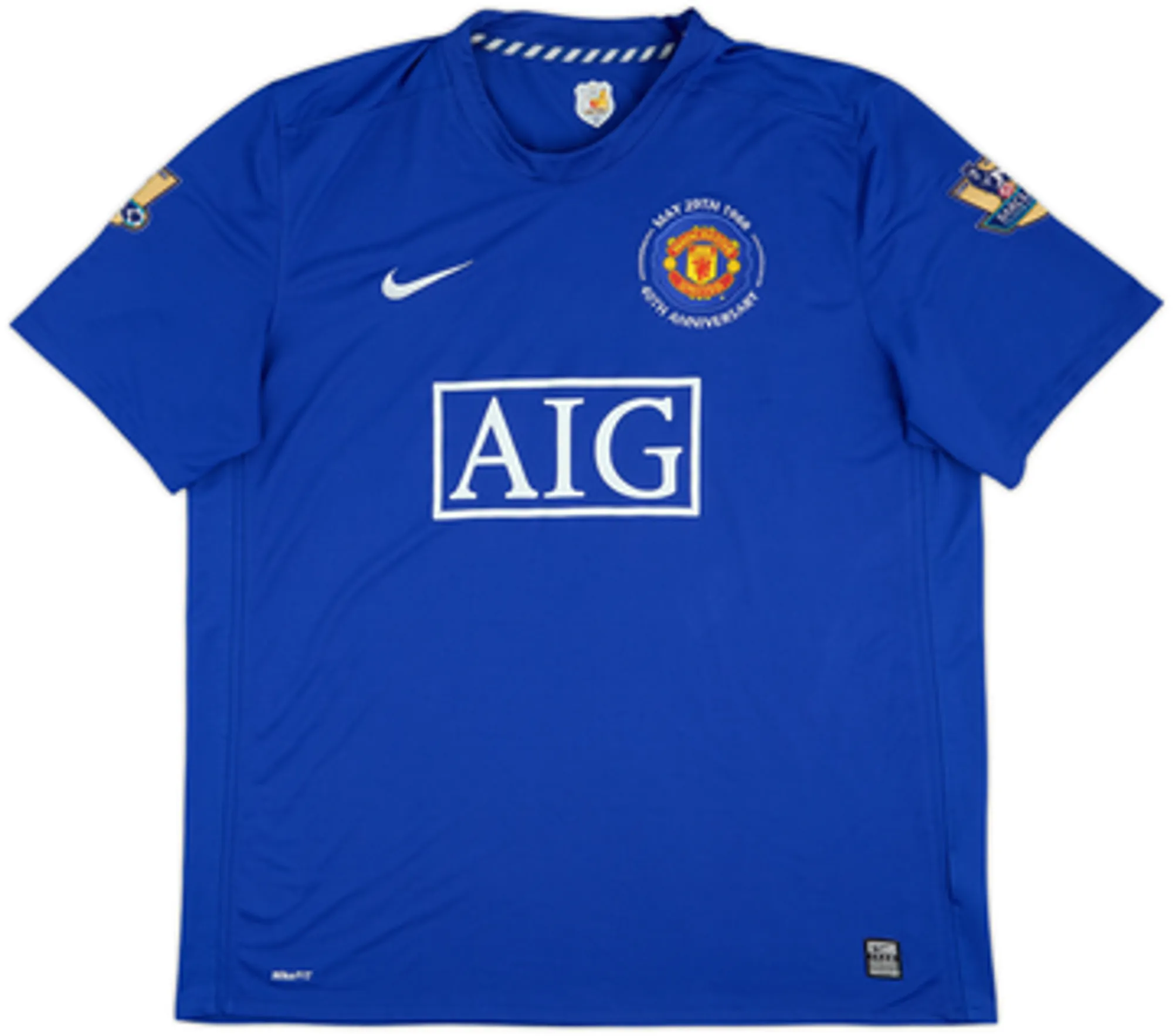 2008-09 Manchester United Third Shirt Berbatov #9 - 6/10 - (XXL)