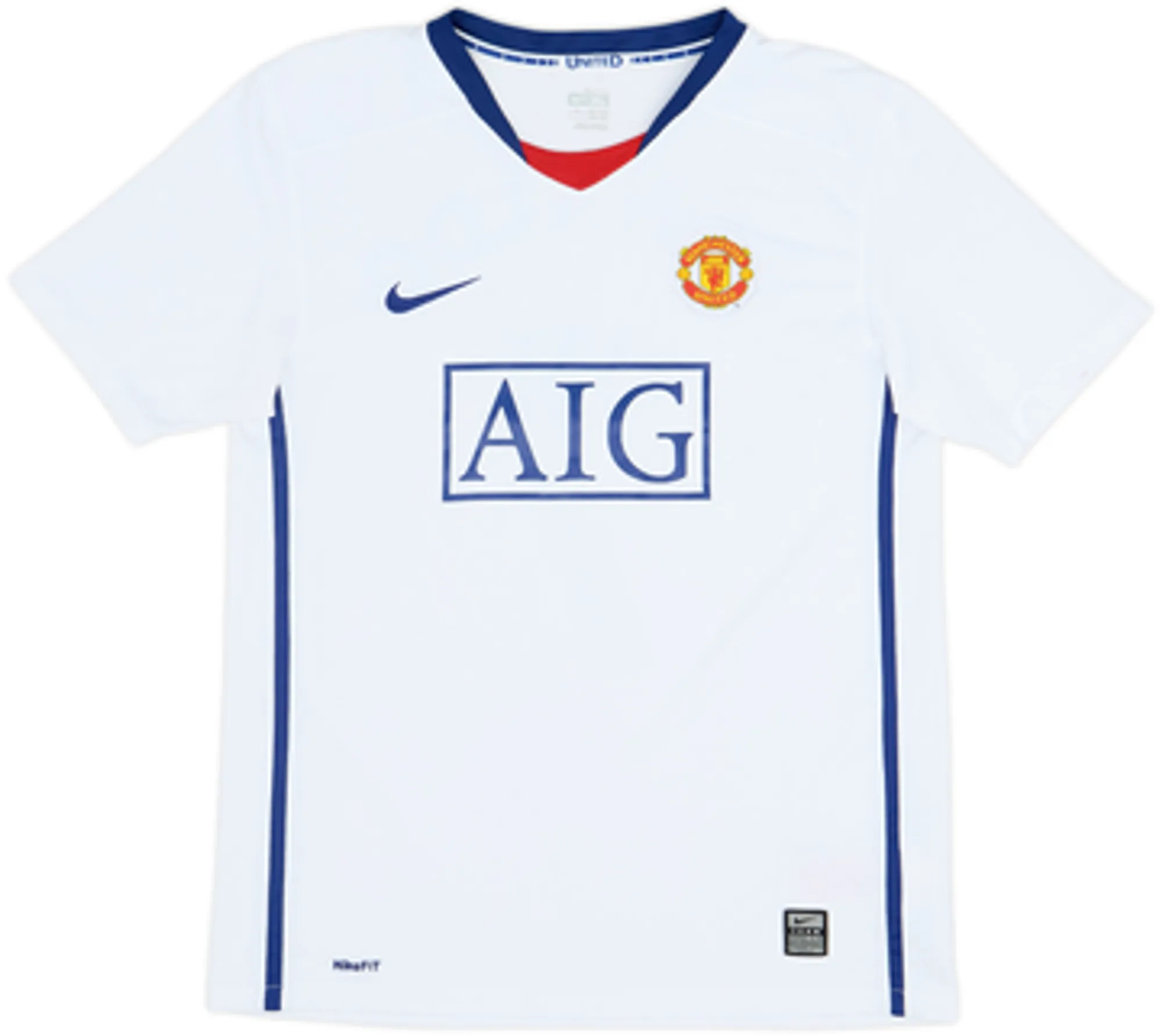 2008-10 Manchester United Away Shirt Ronaldo #7 - 9/10 - (XL.Boys)