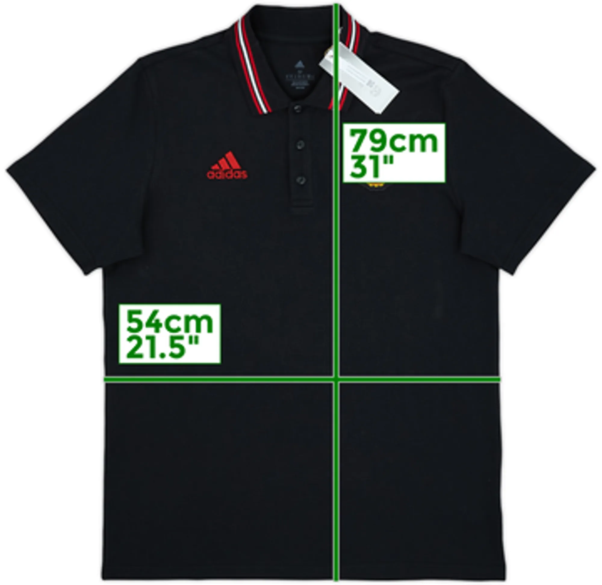 2022-23 Manchester United adidas Polo Shirt (M)
