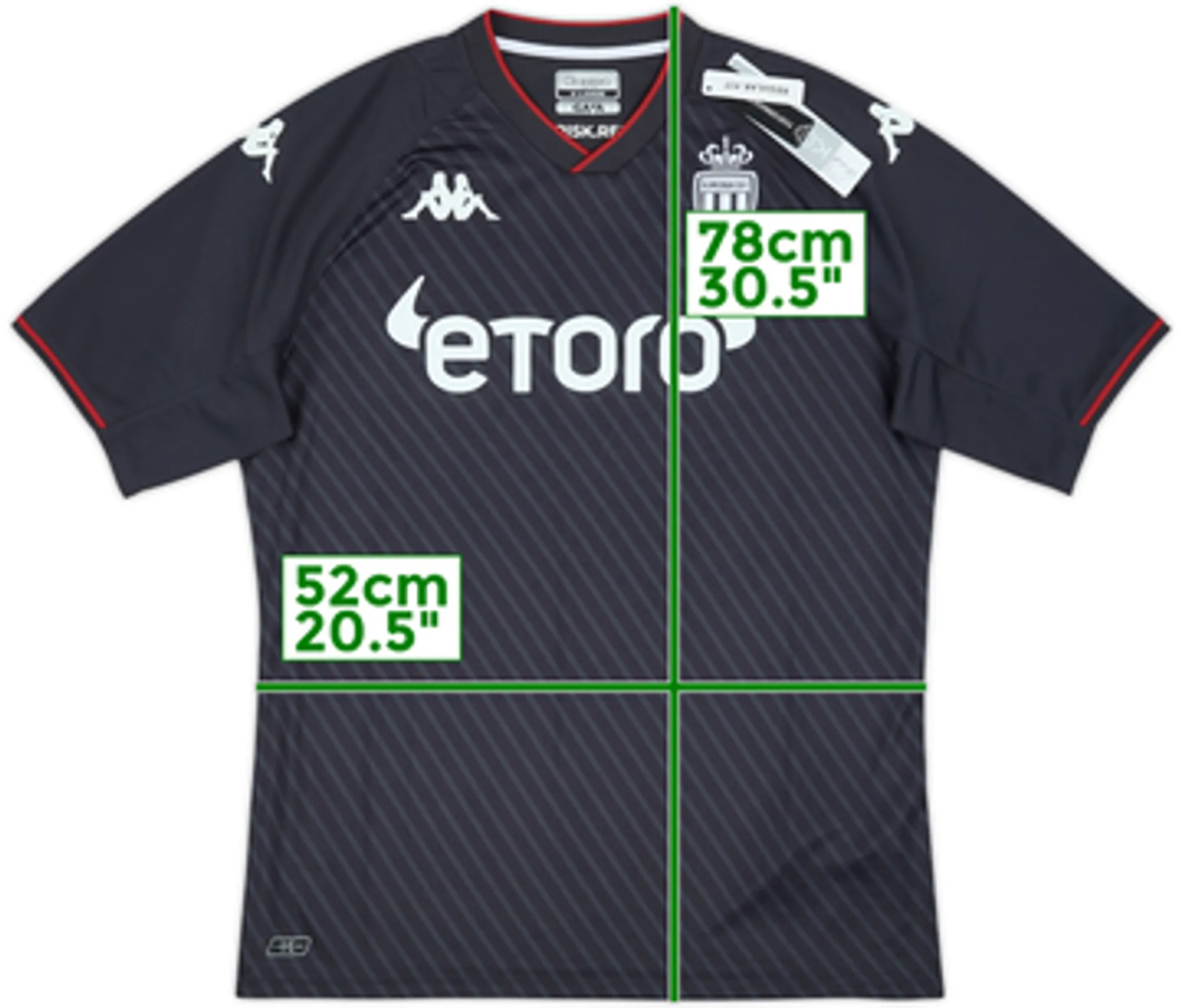 2021-22 Monaco Away Shirt (XL)