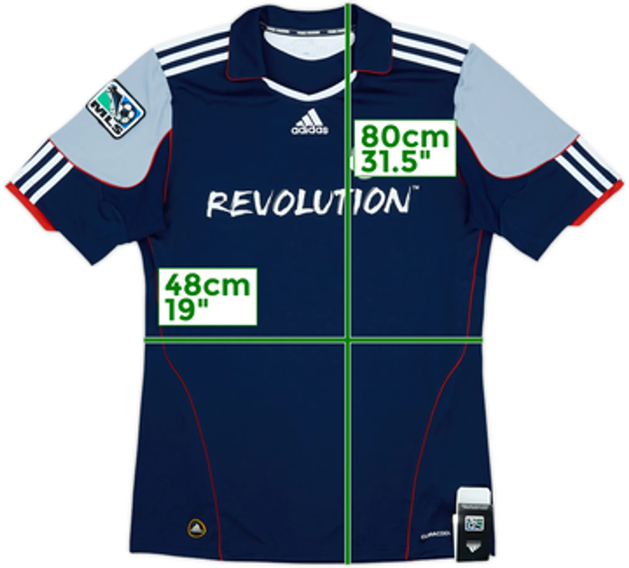 2010-11 New England Revolution Home Shirt (M)