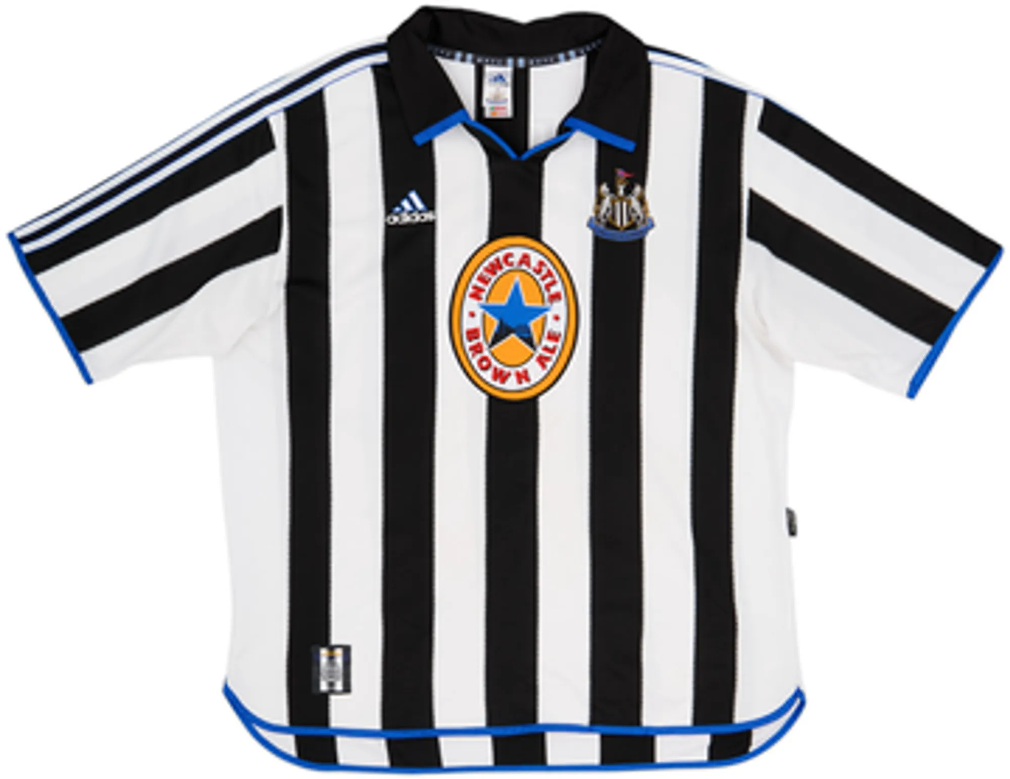 1999-00 Newcastle Home Shirt Shearer #9 - 7/10 - (XXL)