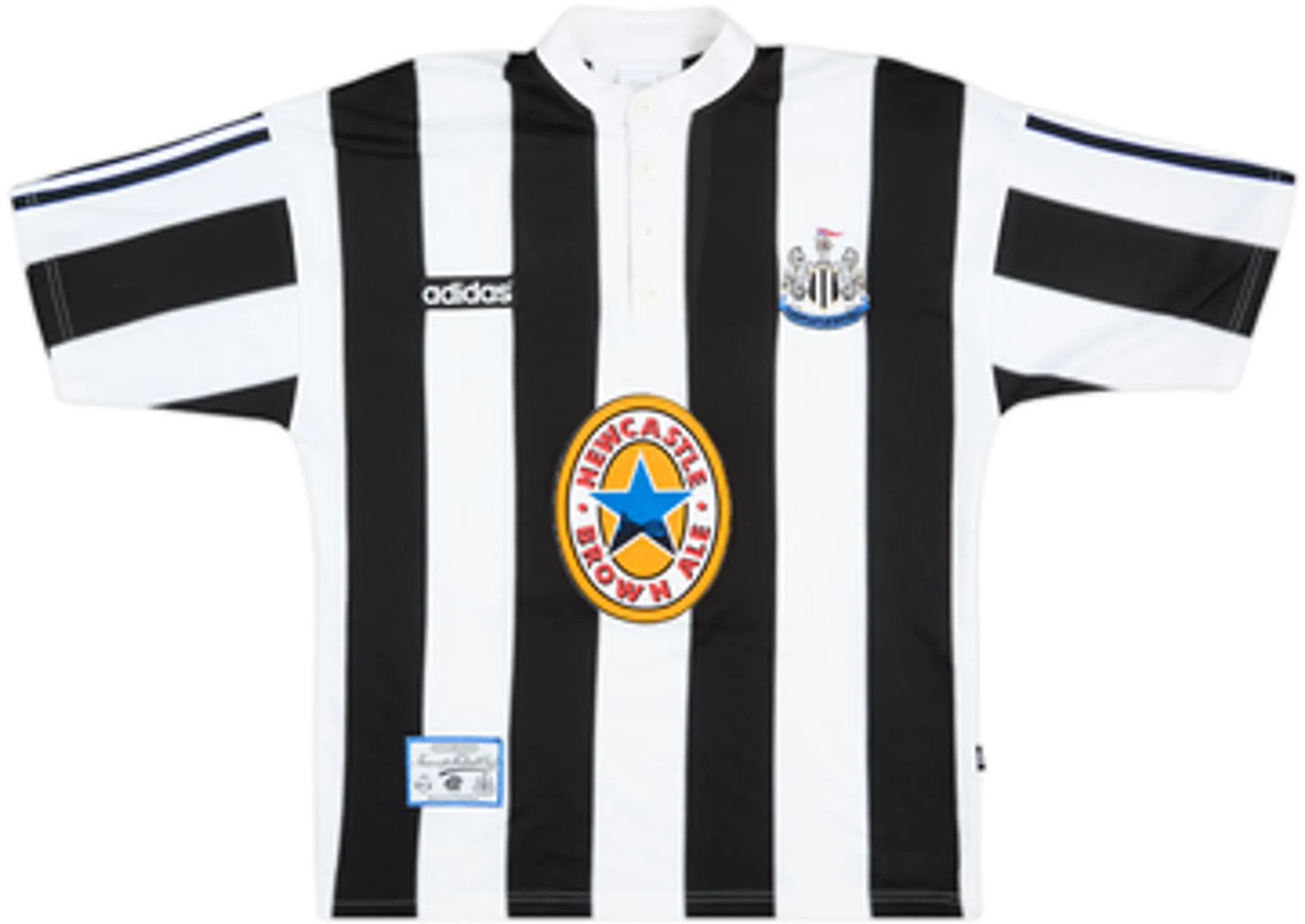 1995-97 Newcastle Home Shirt Asprilla #11 - 9/10 - (M)