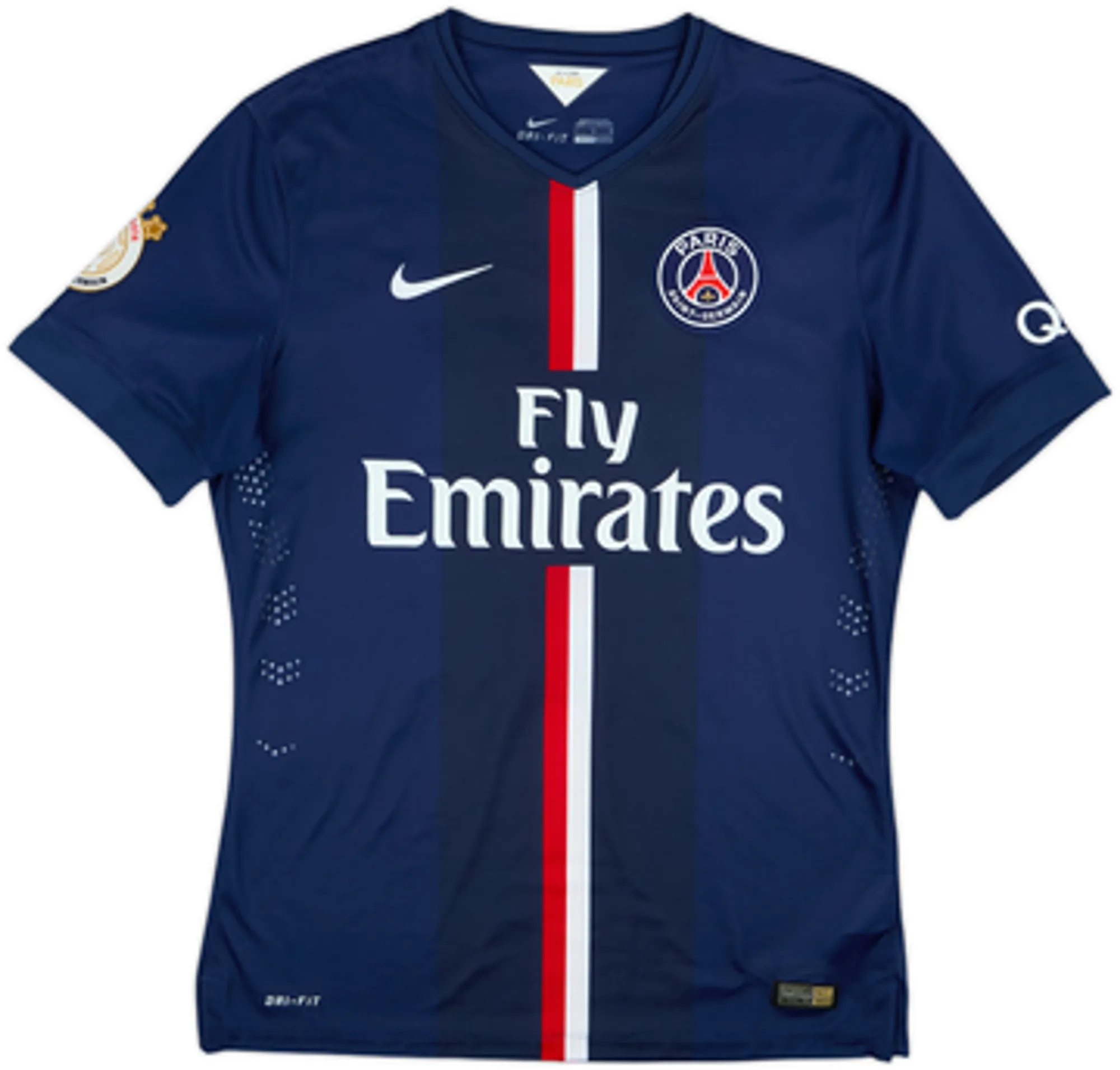 2015-16 Paris Saint-Germain Authentic Home Shirt Ibrahimovic #10 - 6/10 - (L)
