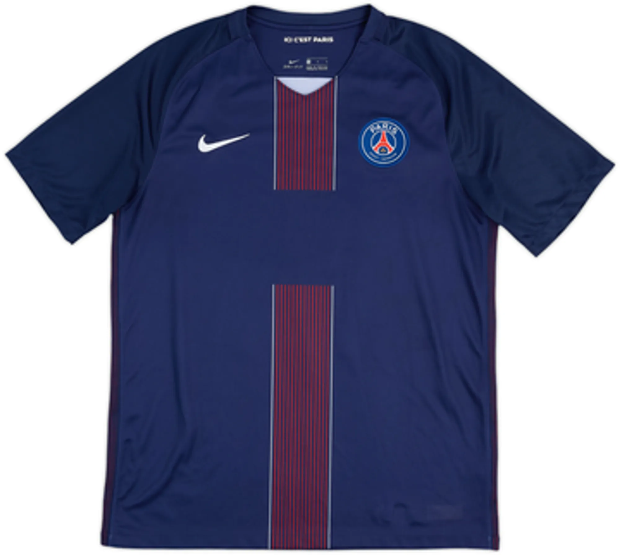 2016-17 Paris Saint-Germain Home Shirt Cavani #9 - 6/10 - (L)