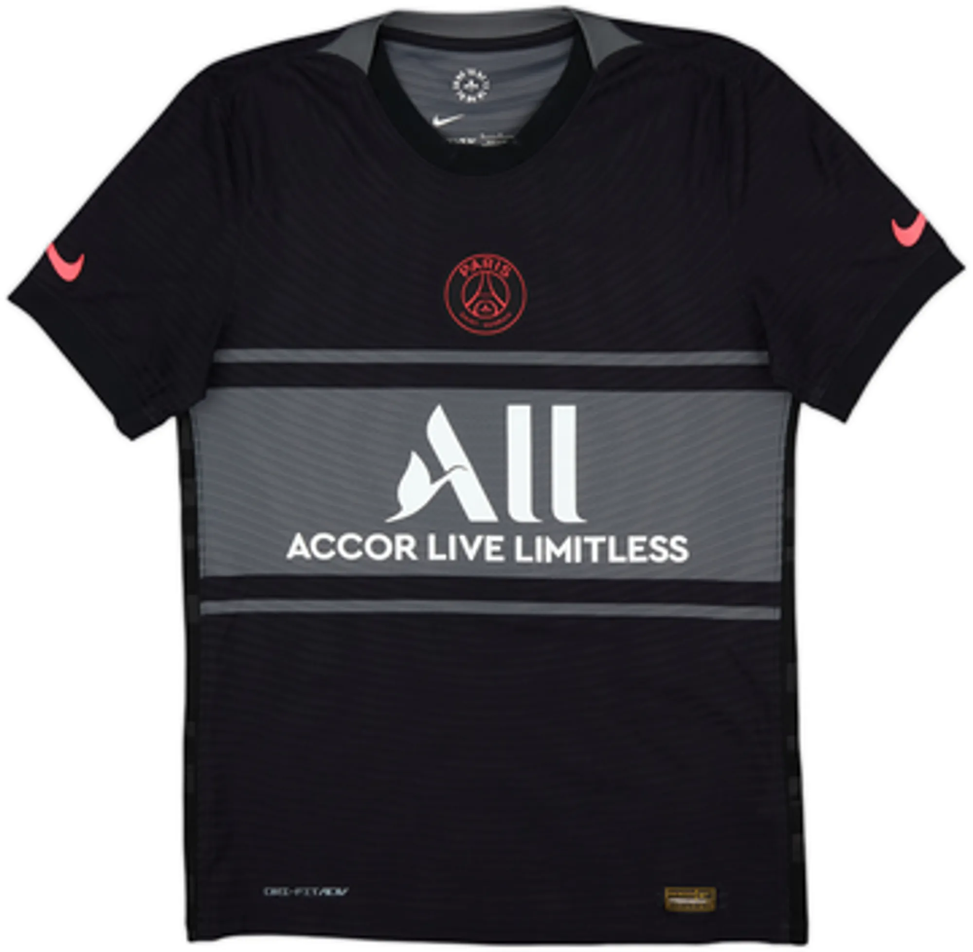 2021-22 Paris Saint-Germain Authentic Third Shirt Messi #30 - 8/10 - (S)