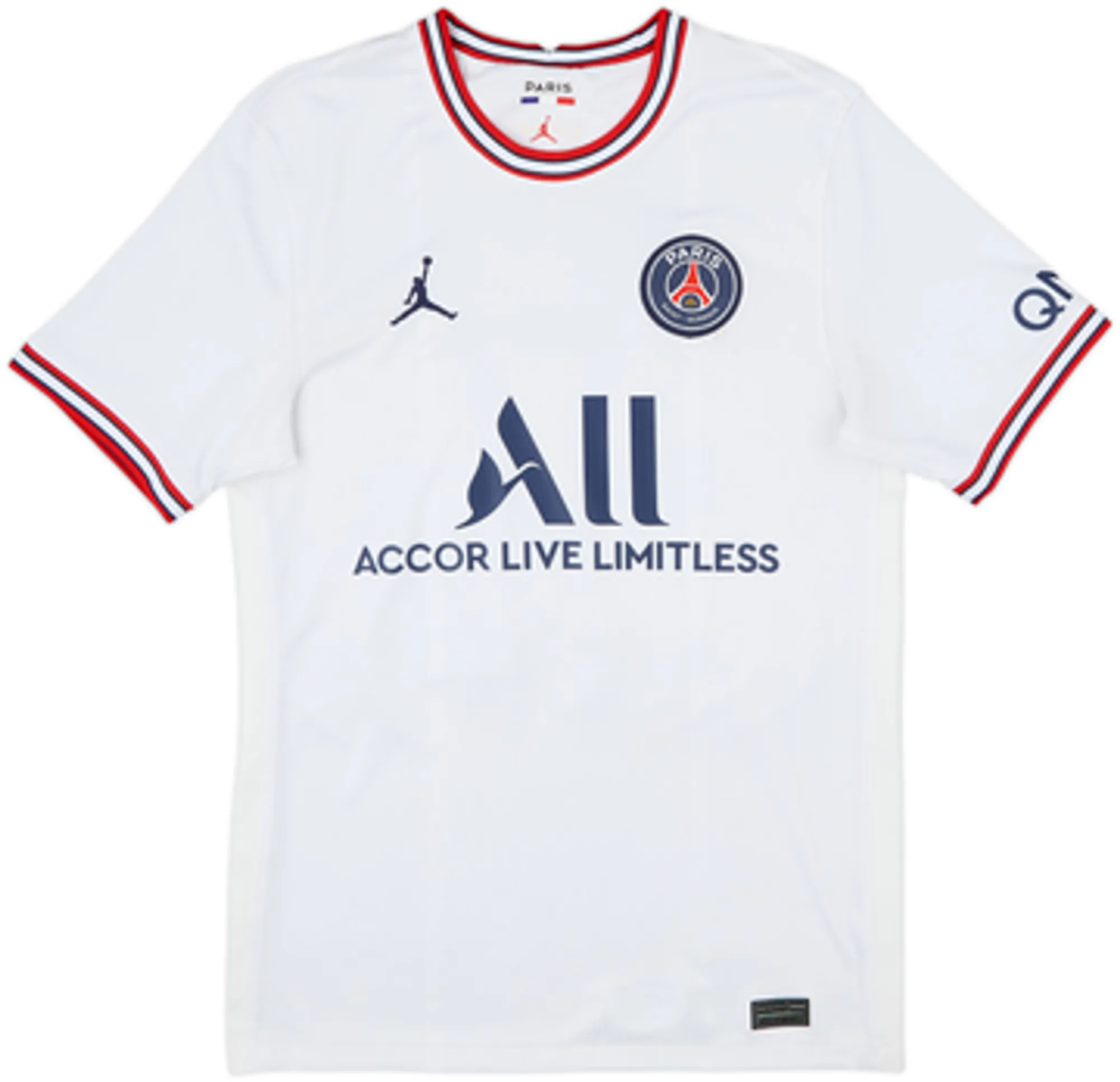 2021-22 Paris Saint-Germain Fourth Shirt Mbappe #7 - 6/10 - (S)