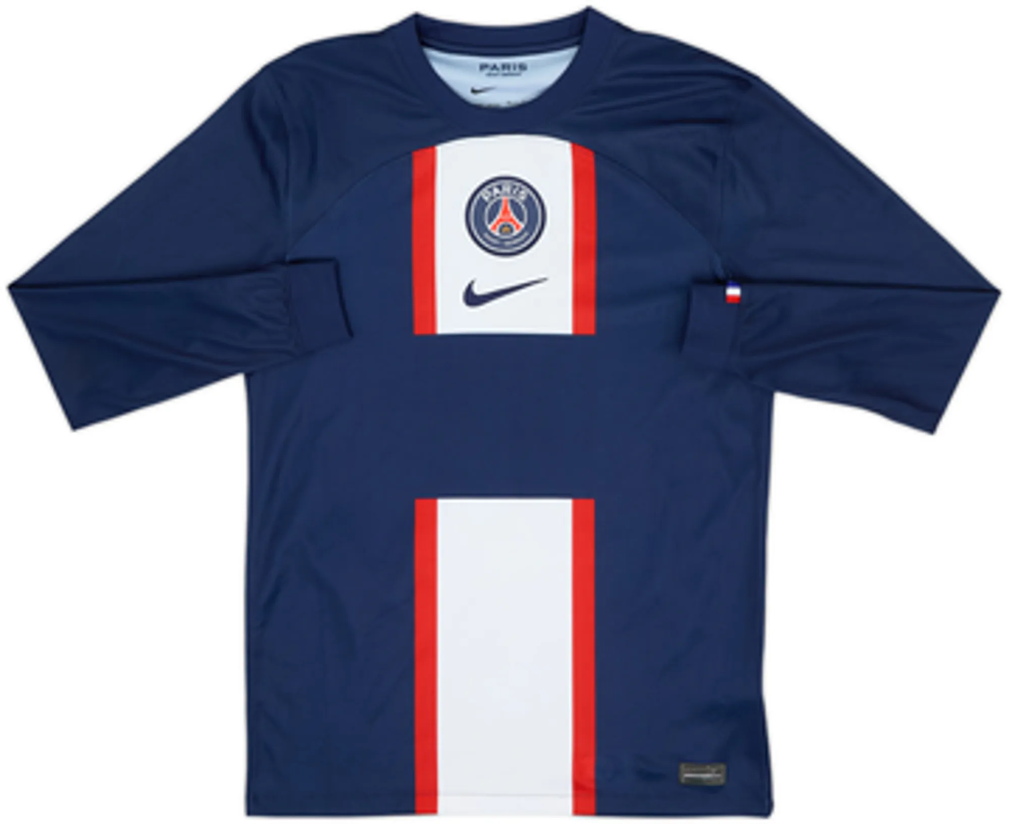 2022-23 Paris Saint-Germain Home L/S Shirt Mbappe #7 - 9/10 - (S)