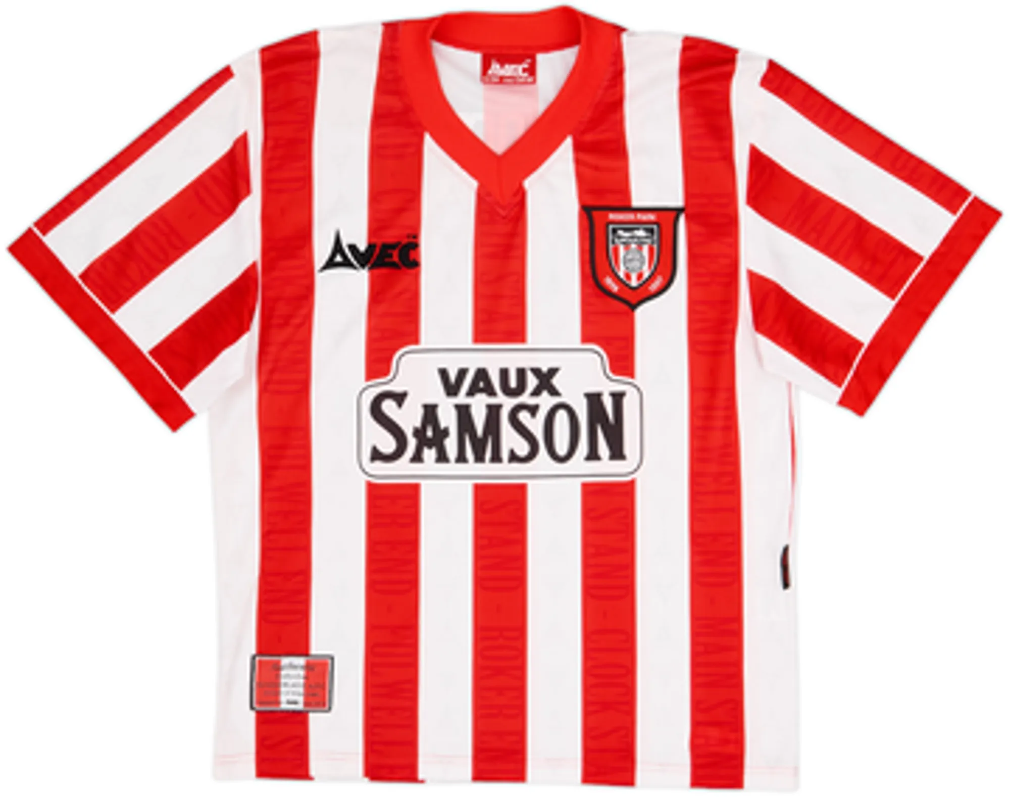 1996-97 Sunderland Home Shirt Quinn #17 - 8/10 - (M)