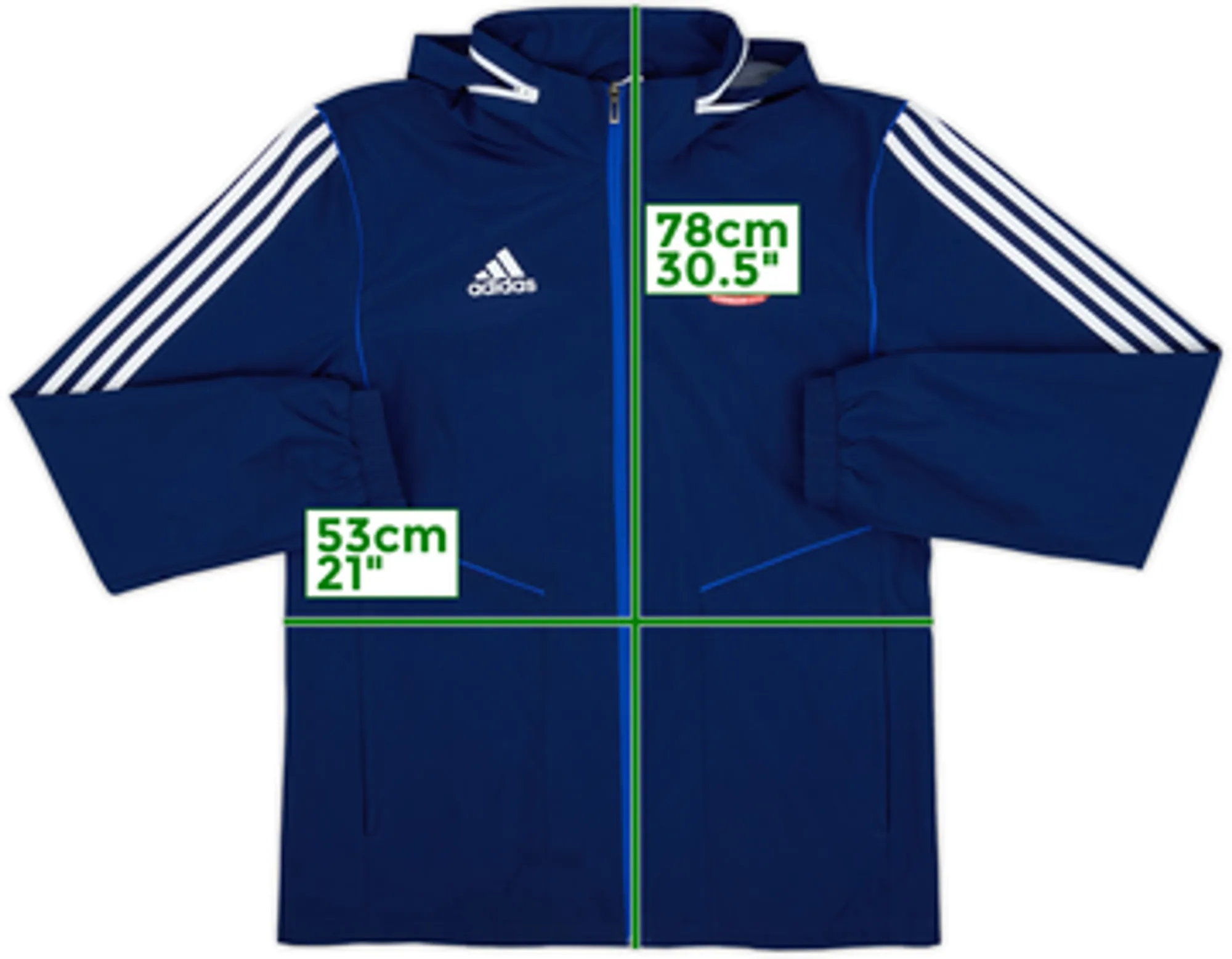 2019-20 Sunderland adidas Hooded Rain Jacket - 8/10 - (M)