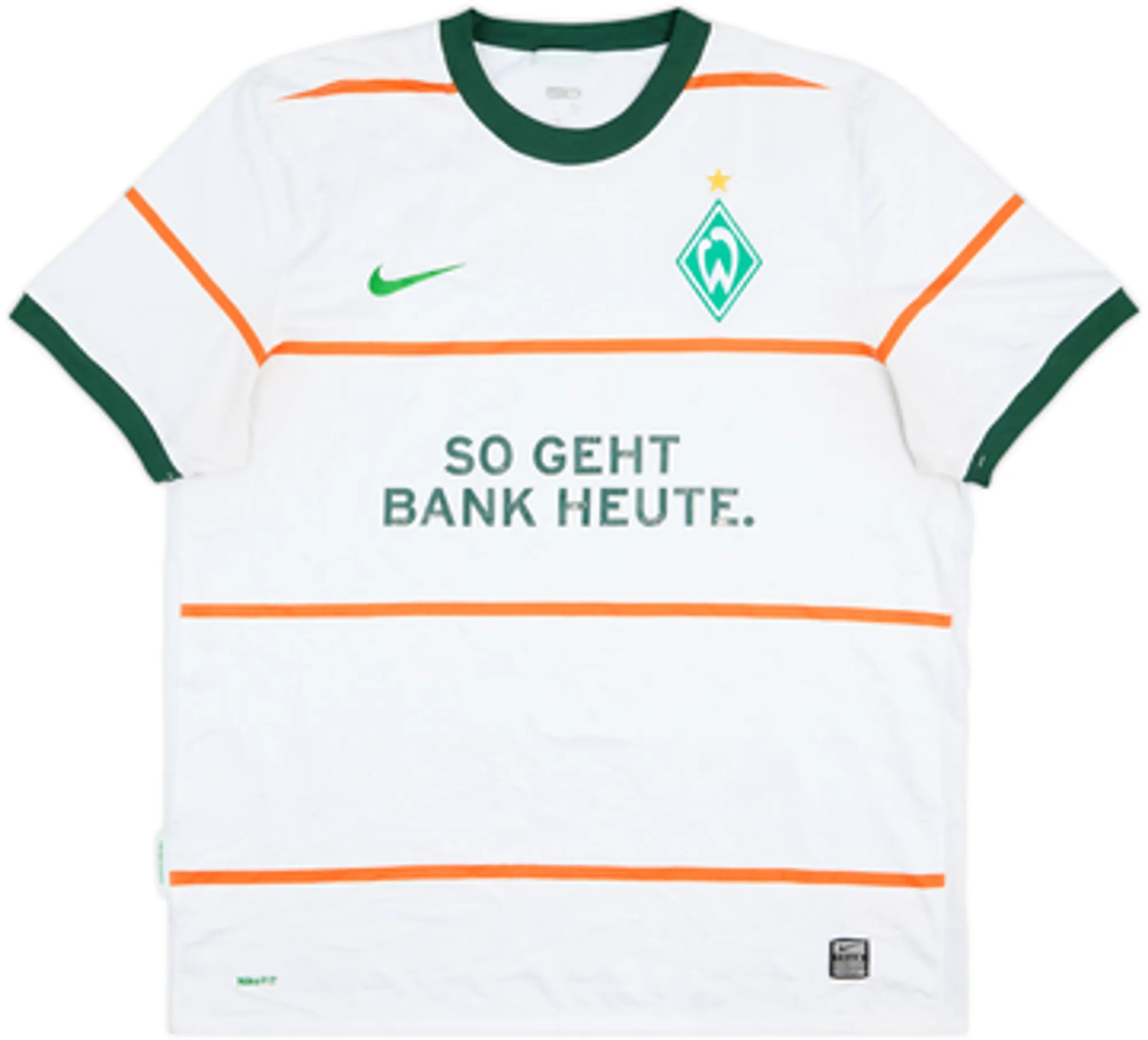 2009-10 Werder Bremen Away Shirt Pizarro #24 - 4/10 - (XL)