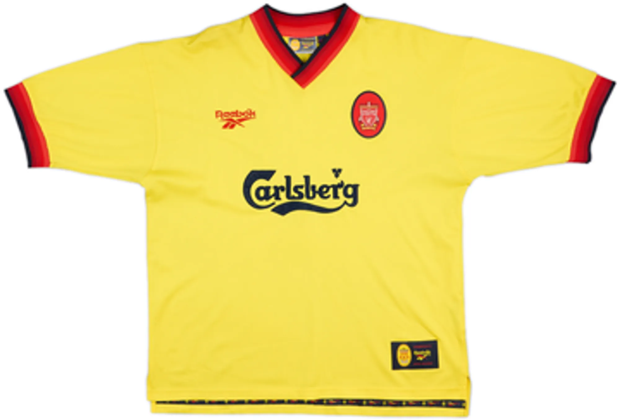 1997-99 Liverpool Away Shirt Owen #18 - 7/10 - (L)