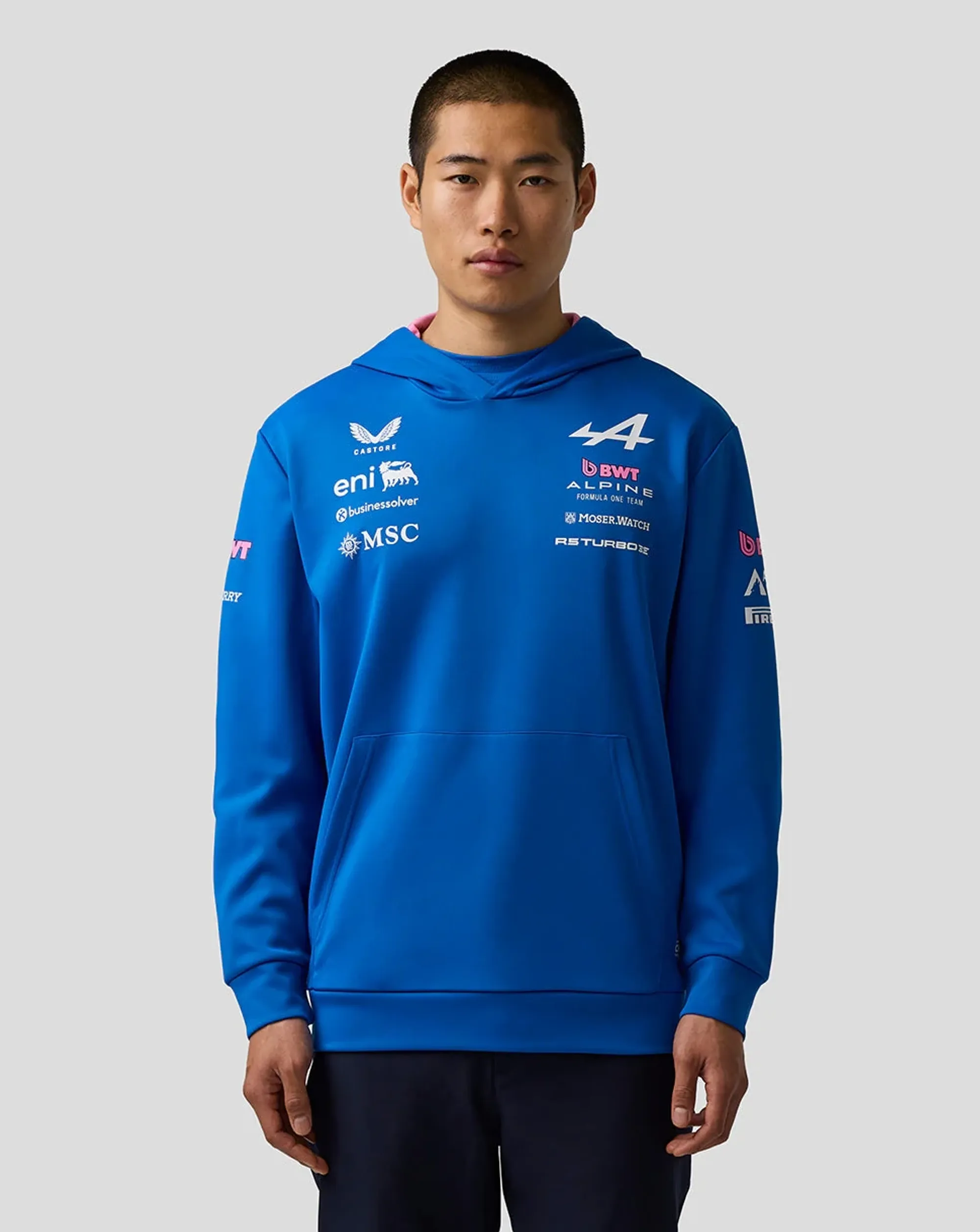 Castore Official Unisex Bwt Alpine Formula One Team Pullover Hoodie