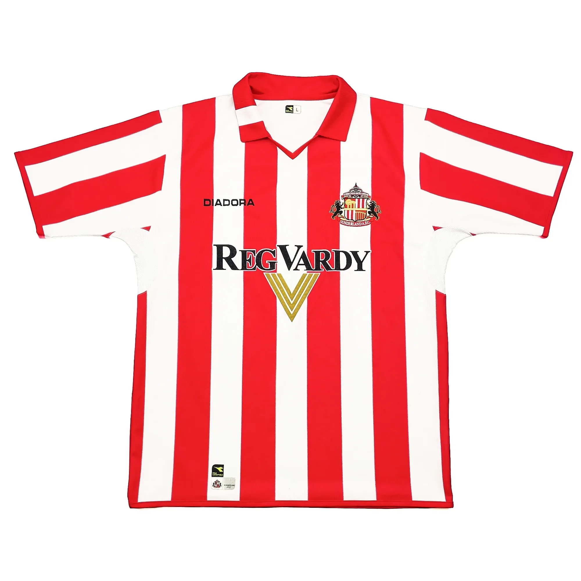2004/05 Sunderland Home Shirt (L) Diadora | Cult Kits