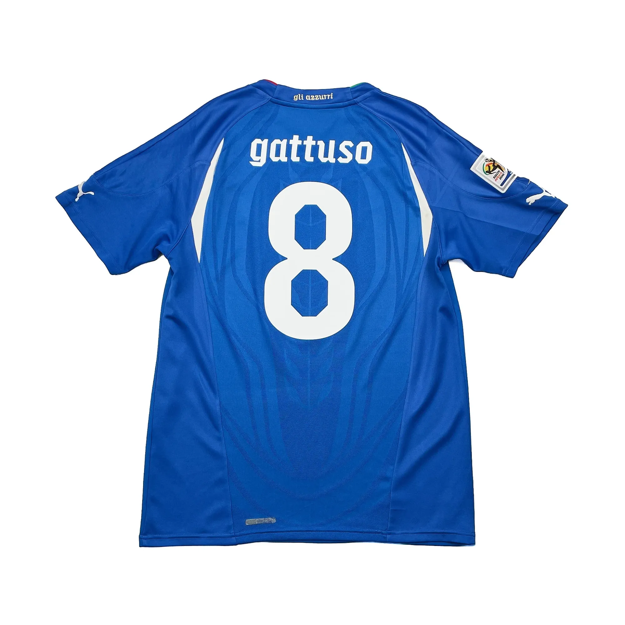 2010/12 Italy Gattuso #8 Home Shirt (M) Puma | Cult Kits