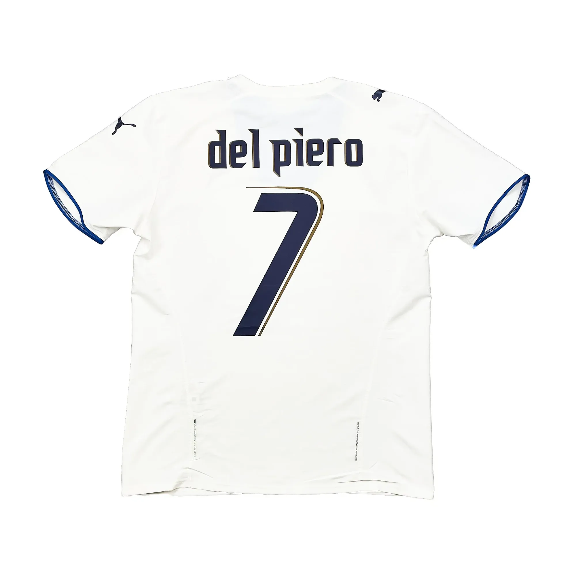 2006 Italy Del Piero #7 Away Shirt (M) Puma | Cult Kits
