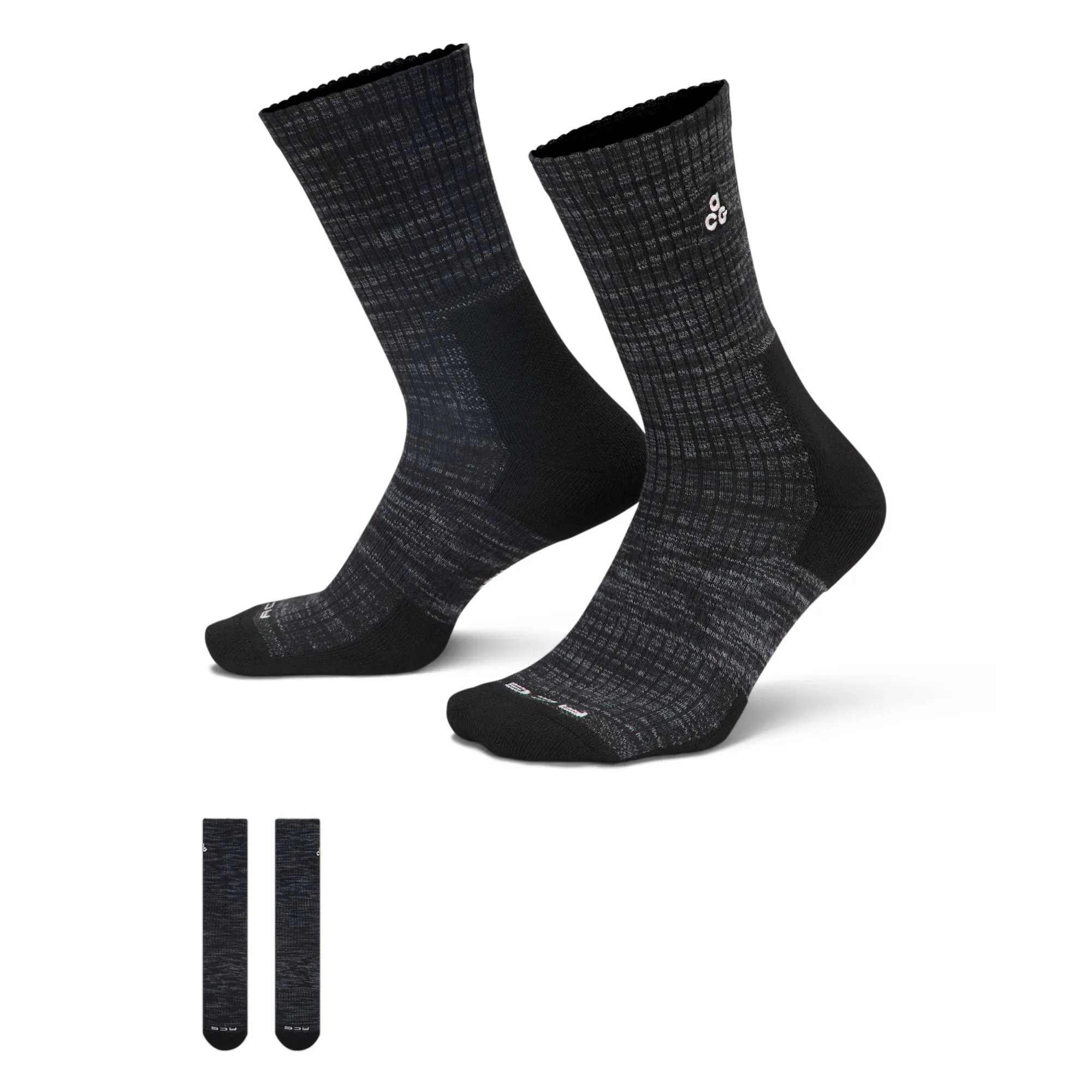 Nike ACG Everyday Cushioned Crew Socks (1 Pair) - Black
