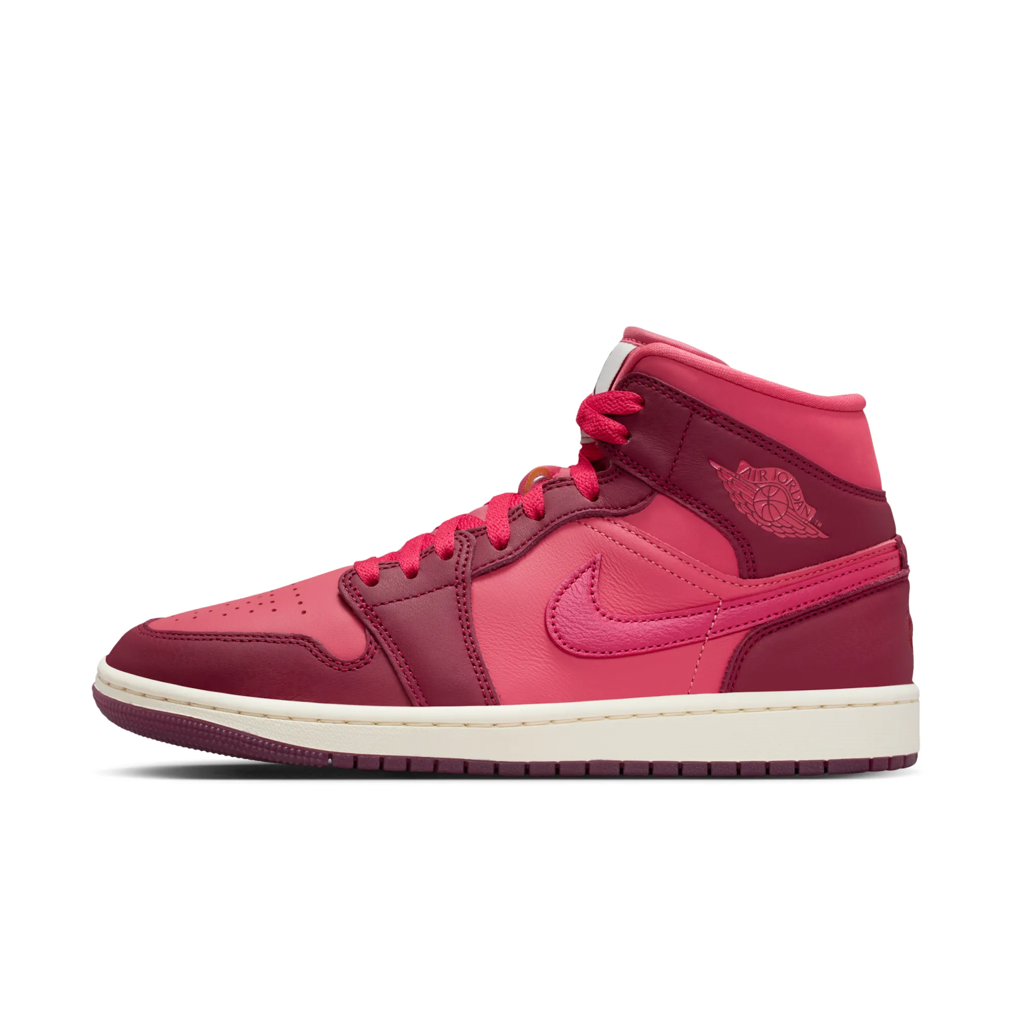 Nike Air Jordan 1 Mid SE Women's Shoes - Team Red