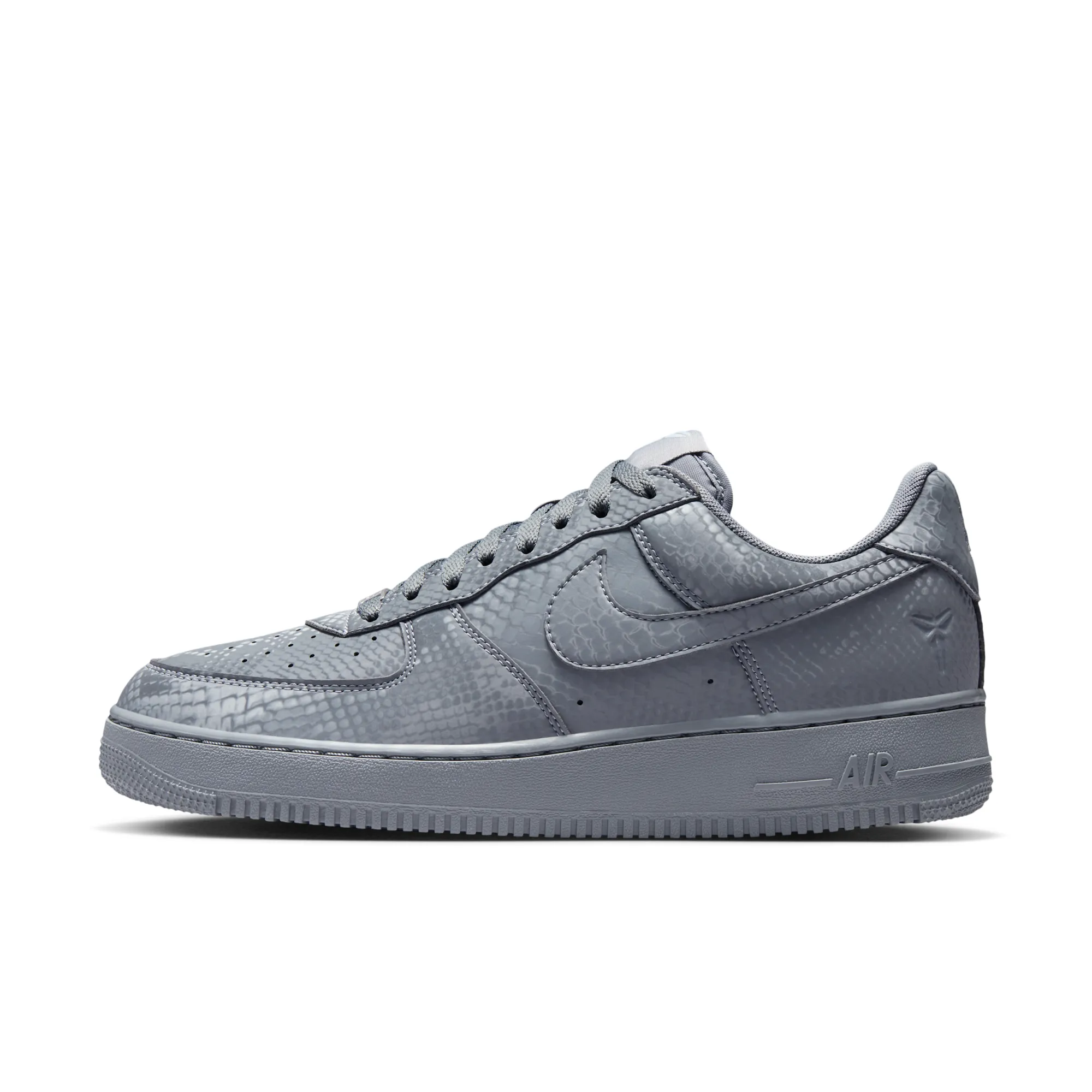 Nike Kobe Air Force 1 Low Men's Shoes - Cool Grey