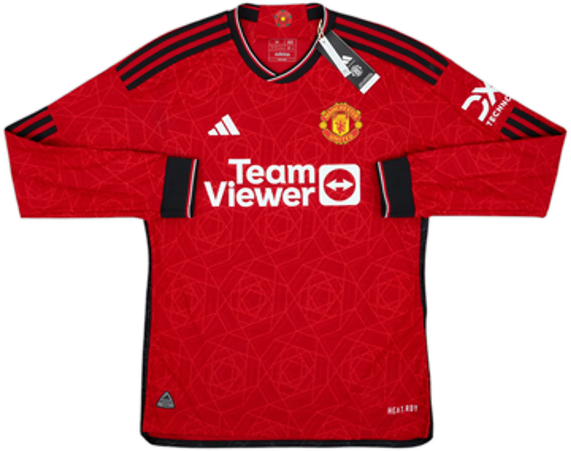2023-24 Manchester United Authentic Home L/S Shirt Casemiro #18 (M)