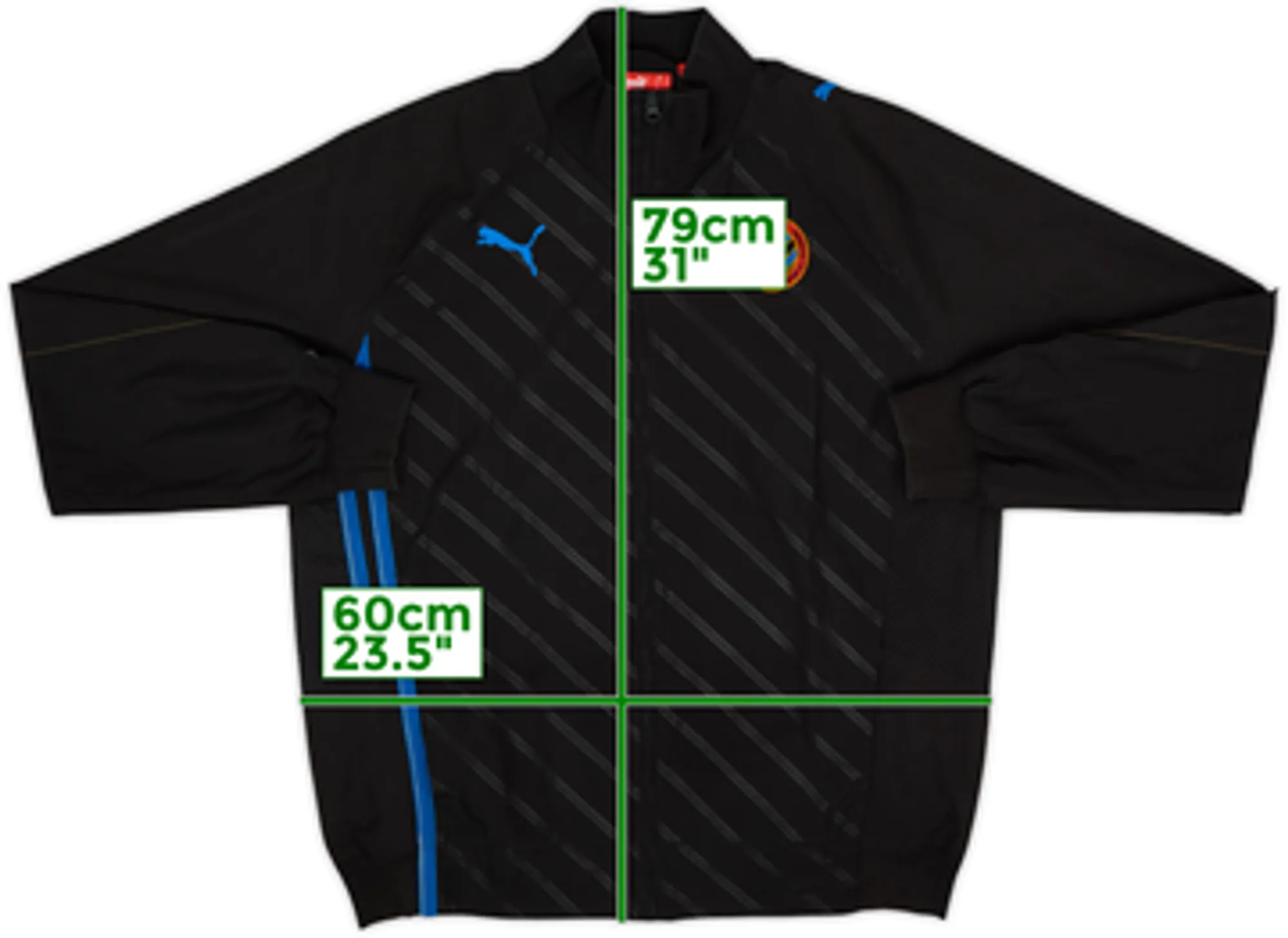 2012-13 Club Brugge Puma Track Jacket - 8/10 - (L)