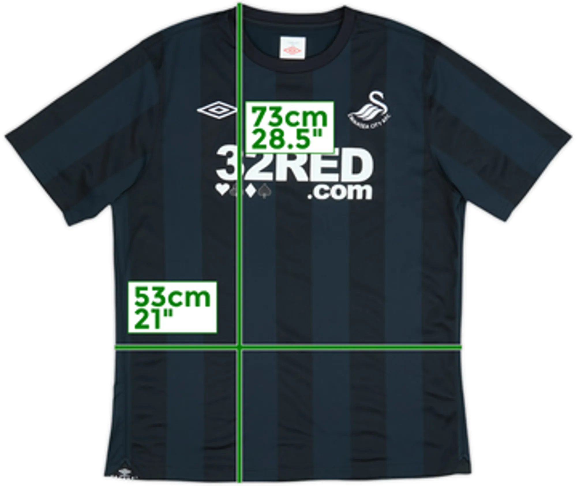 2010-11 Swansea Away Shirt - 6/10 - (L)