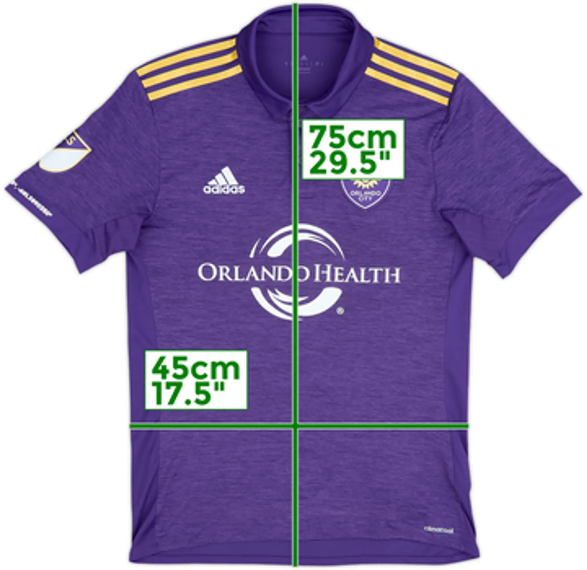 2015-16 Orlando City Home Shirt - 10/10 - (S)