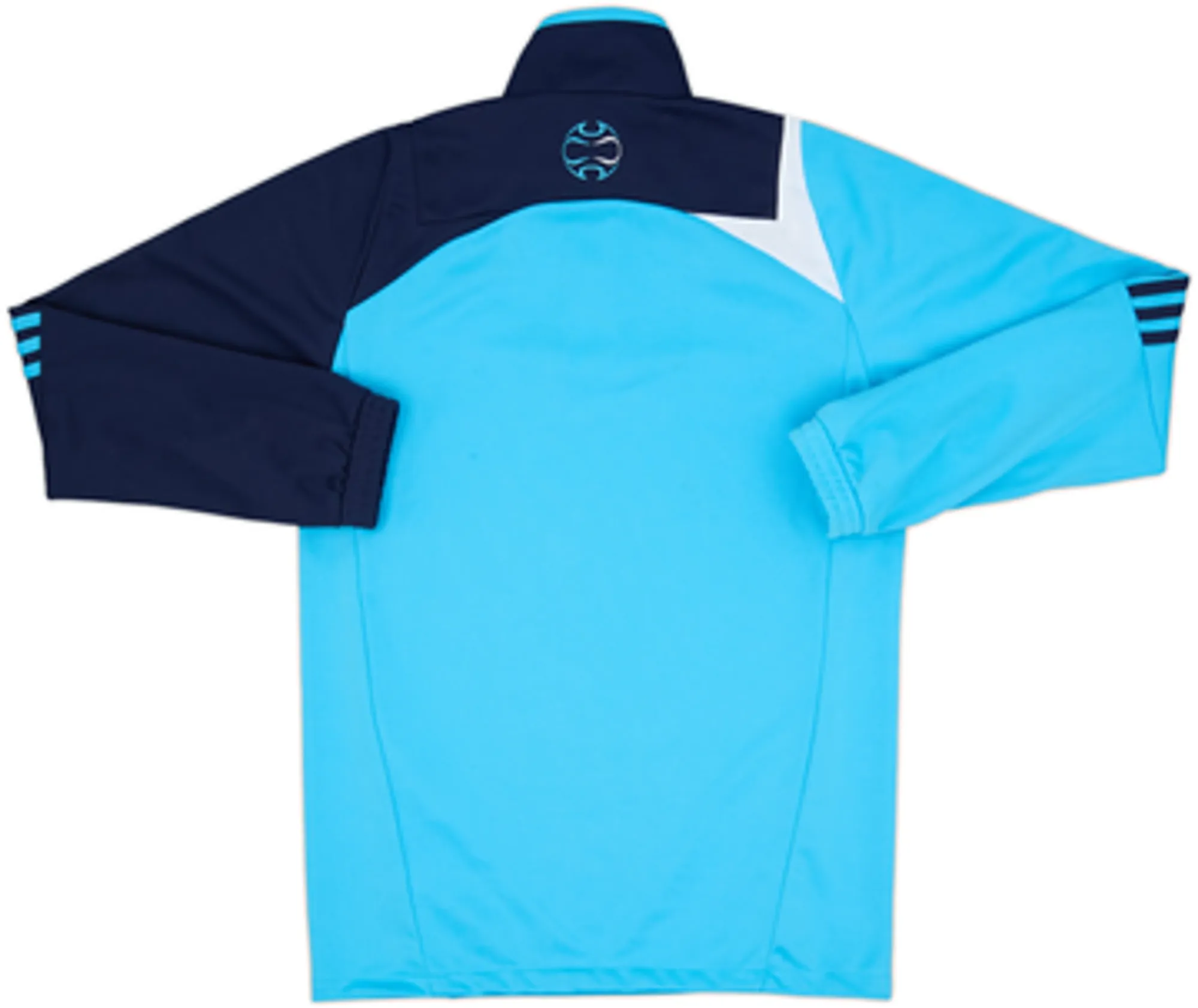 2007-08 Olympique Marseille adidas 1/4 Zip Training Top - 7/10 - (XL.Boys)