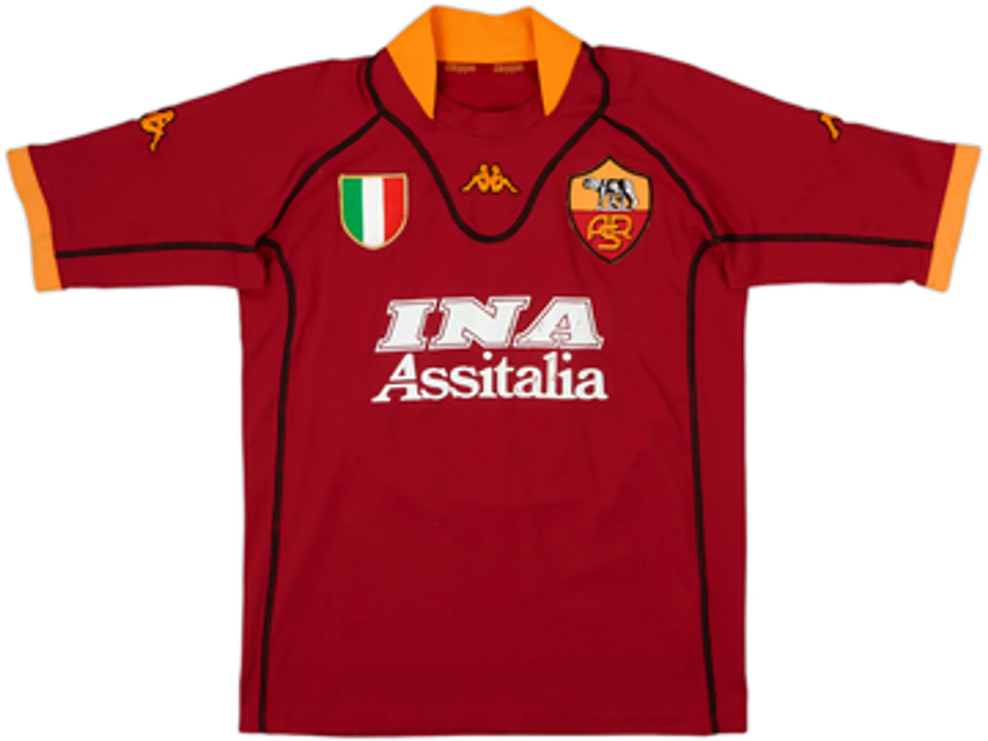 2001-02 Roma Home Shirt Batistuta #20 - 5/10 - (M)
