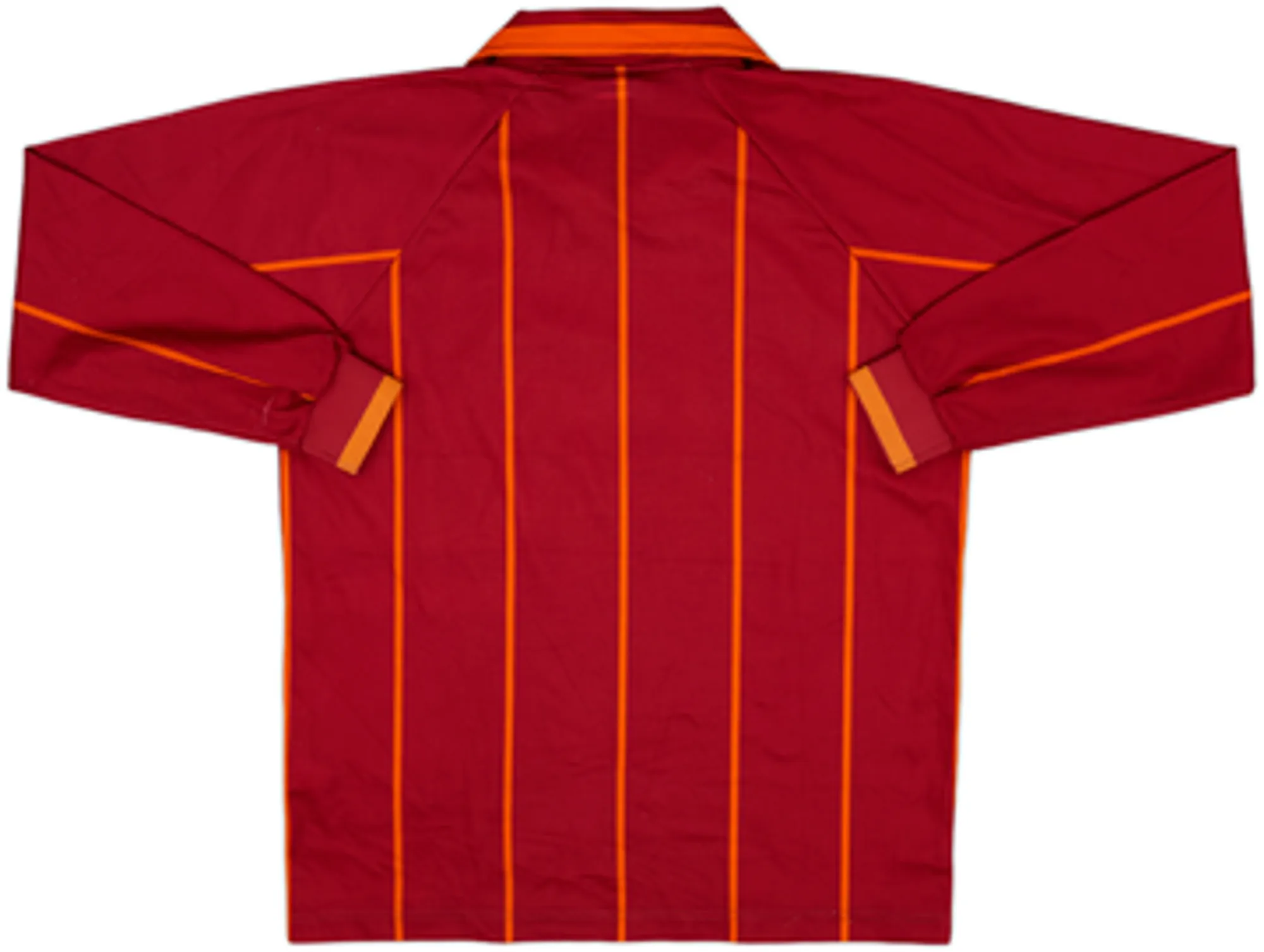 1996-97 Roma Home L/S Shirt - 7/10 - (XL.Boys)