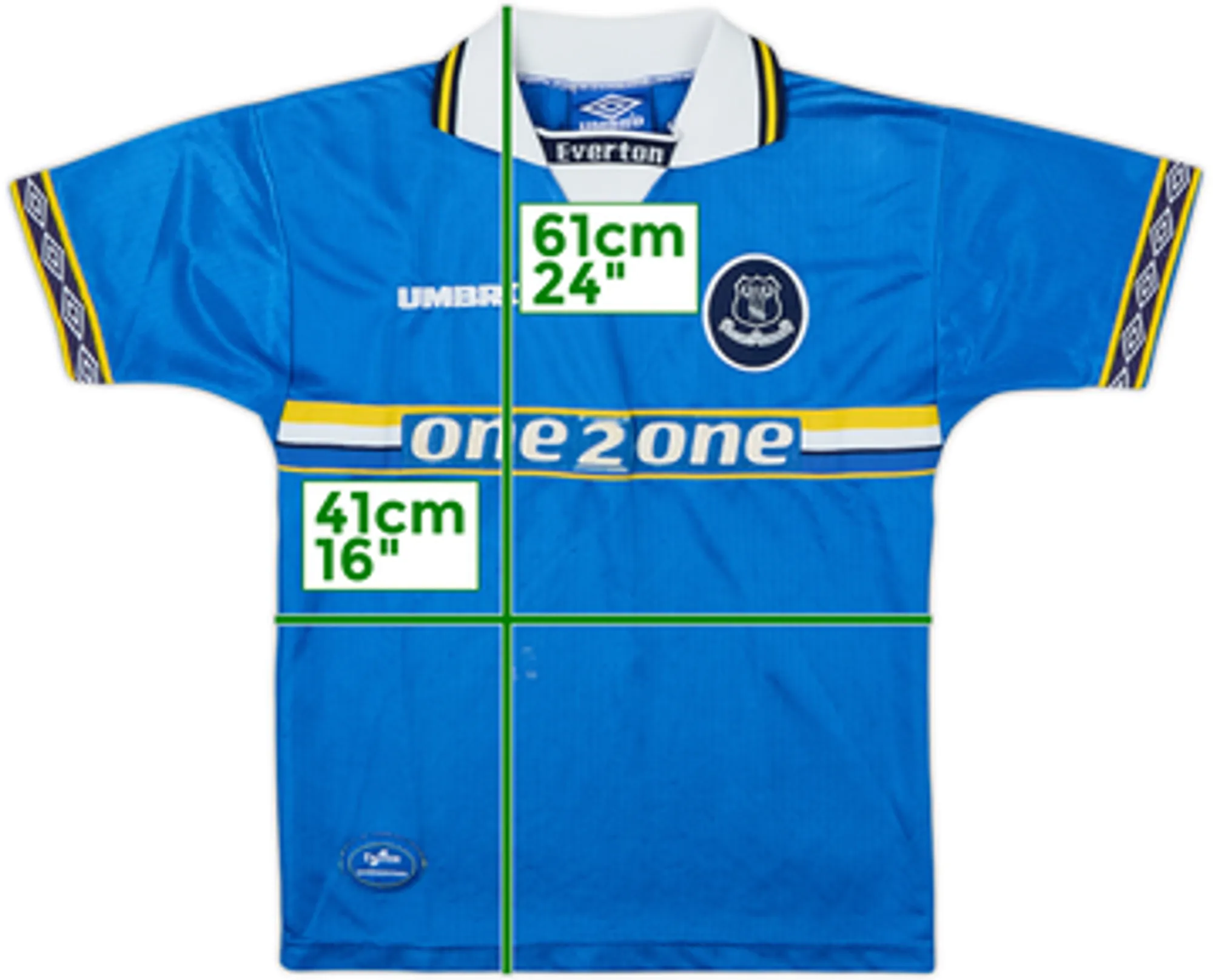 1997-99 Everton Home Shirt - 7/10 - (S.Boys)