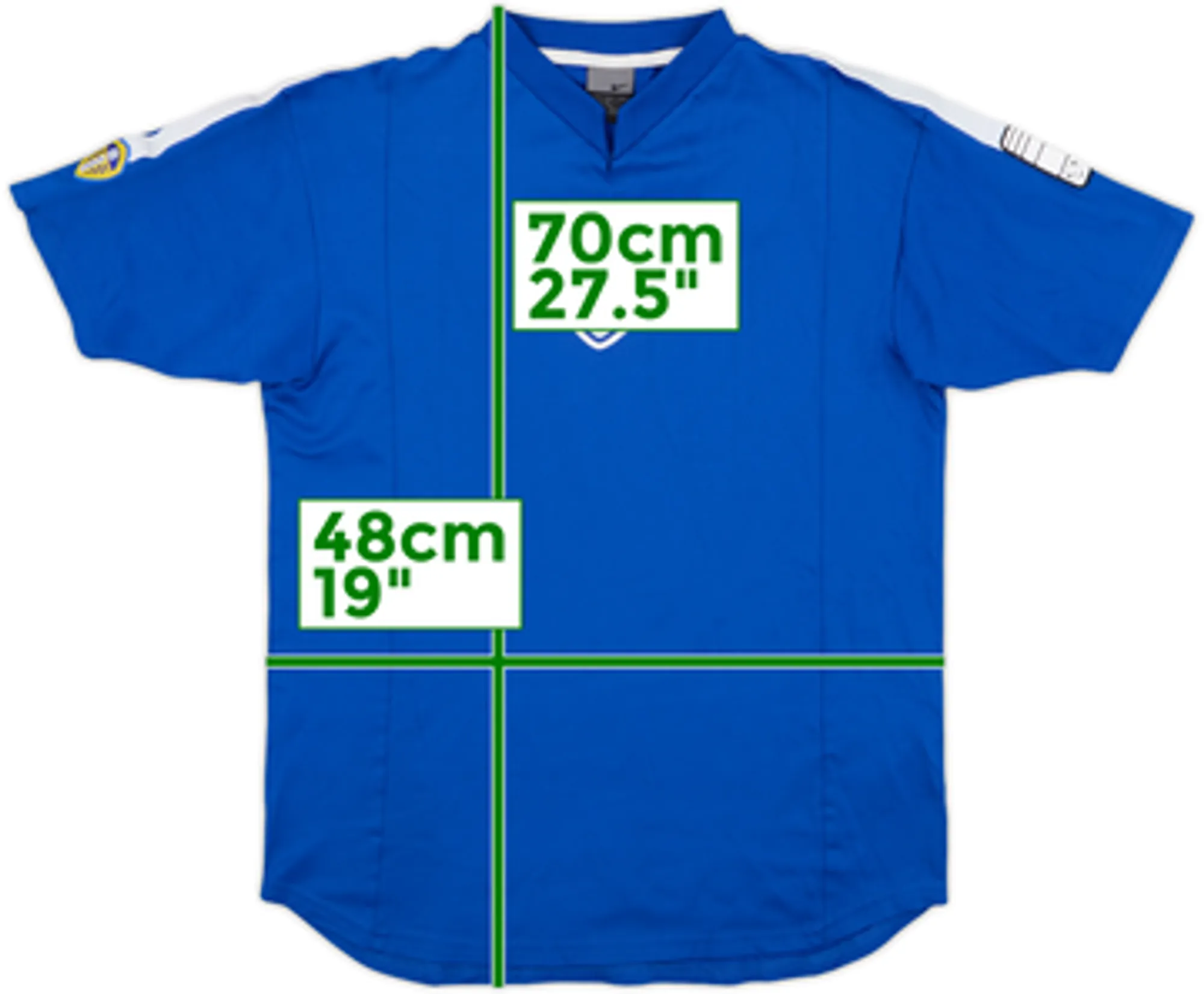 2002-03 Leeds Nike Training Shirt - 4/10 - (XL.Boys)