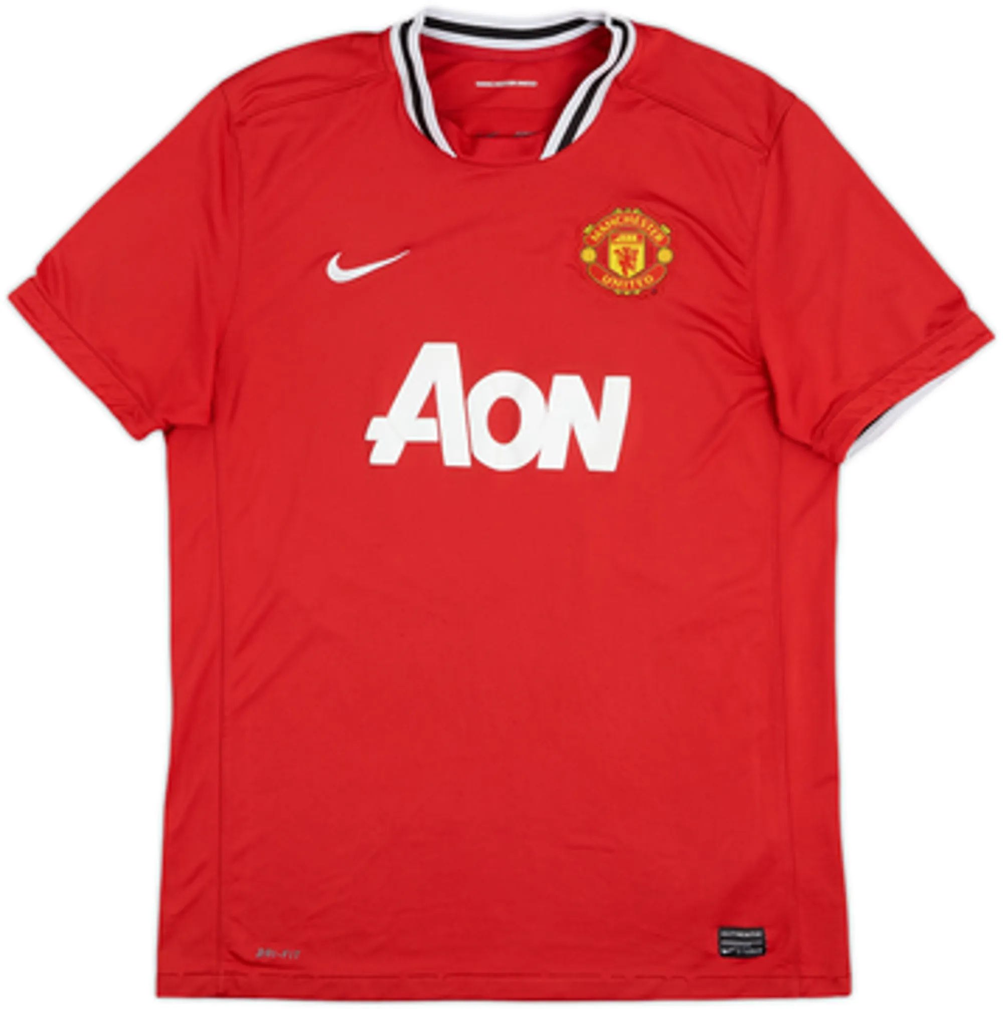 2011-12 Manchester United Home Shirt Evra #3 - 5/10 - (XL)