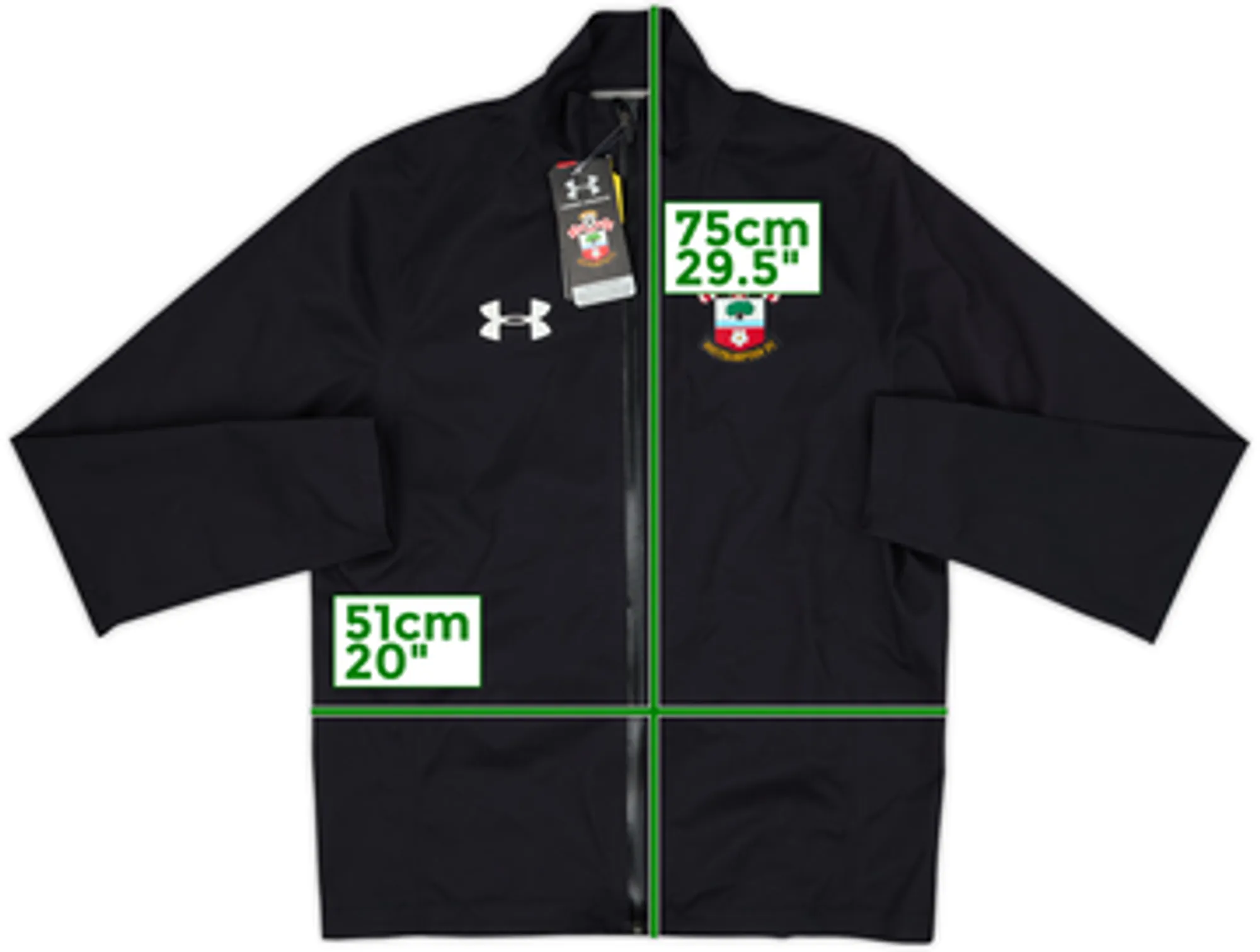 2016-17 Southampton Under Armour Track Jacket (M)