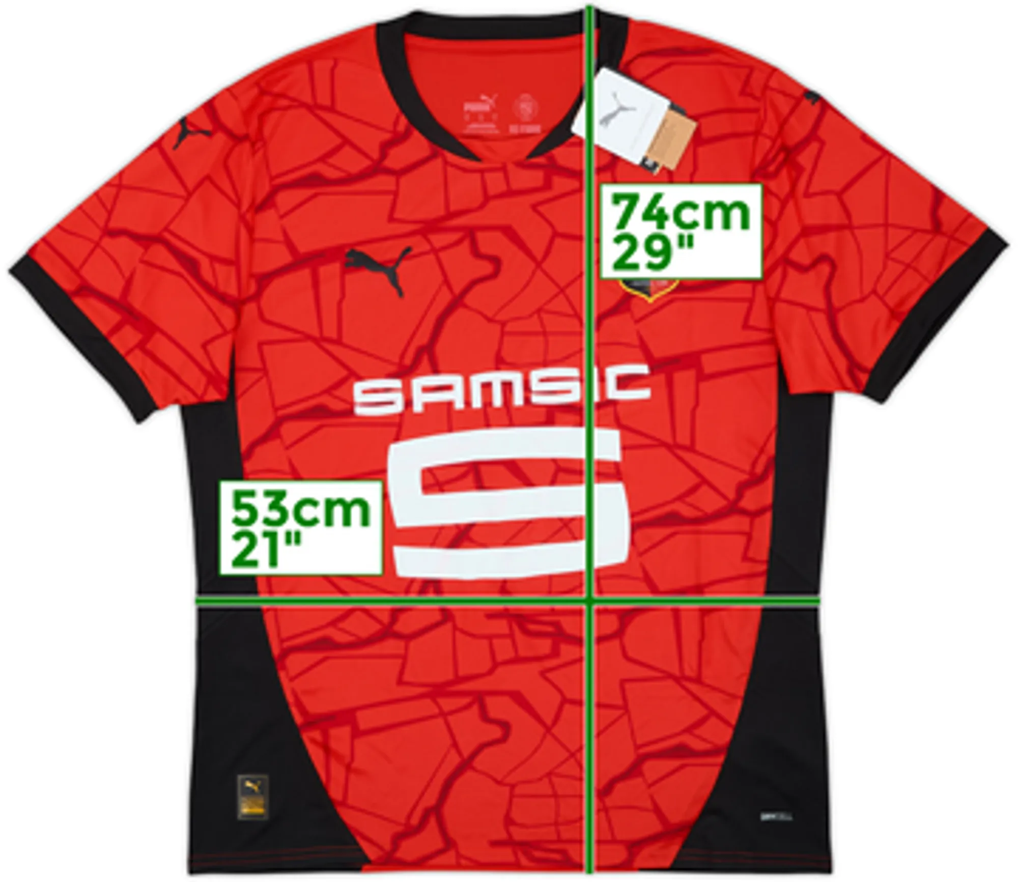 2024-25 Stade Rennais Home Shirt (L)