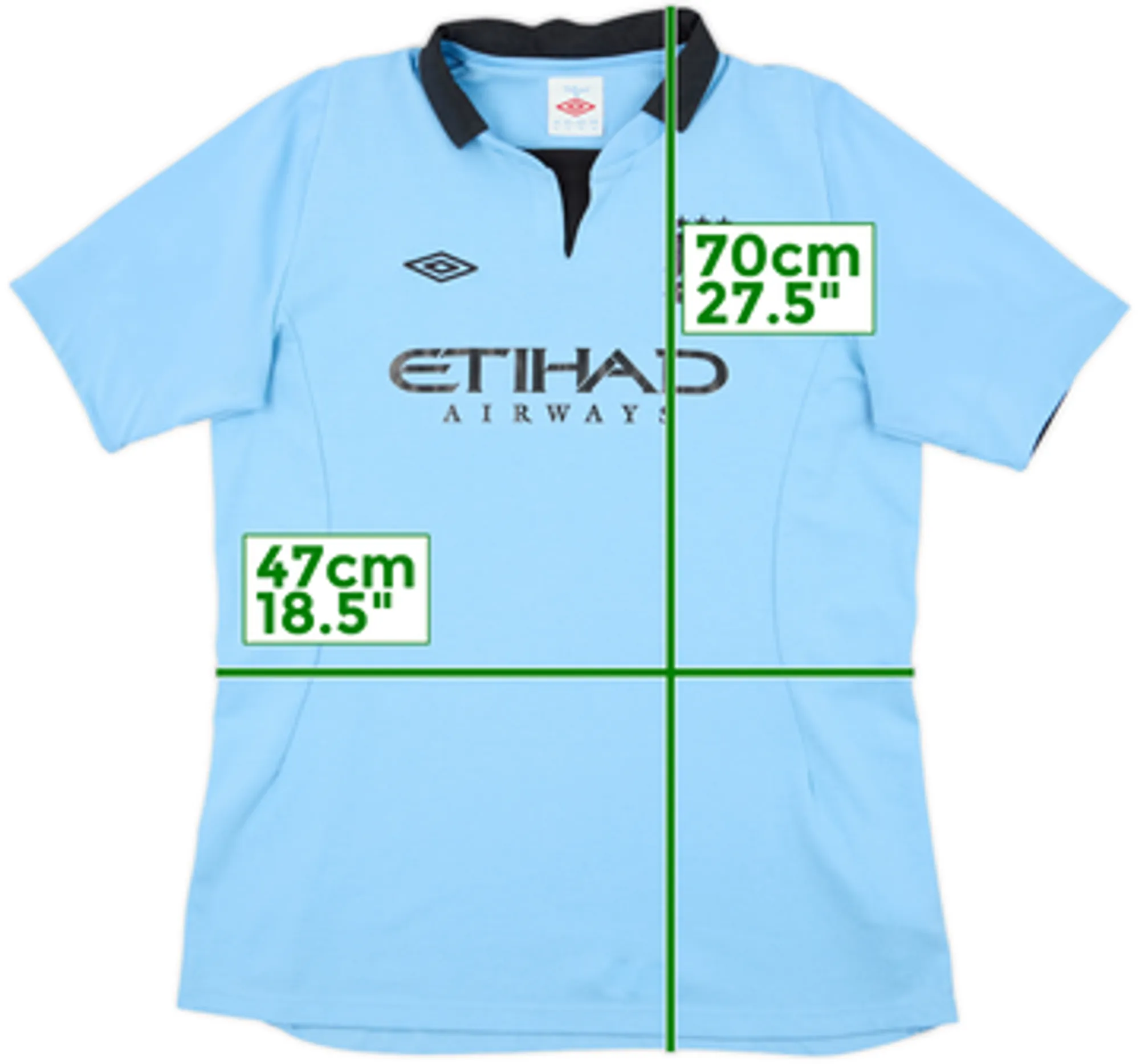 2012-13 Manchester City Home Shirt - 6/10 - (Women's M)