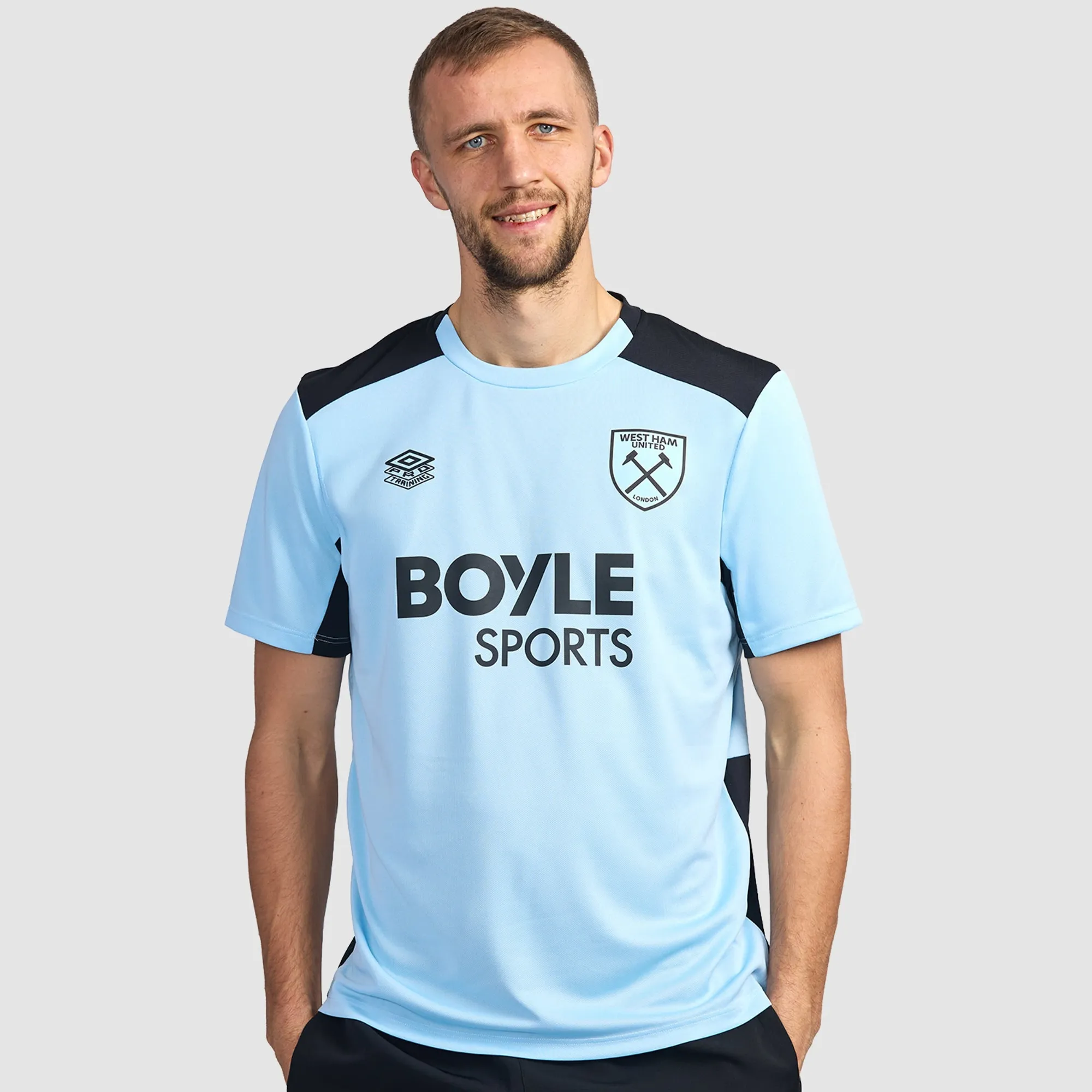 West Ham 25/26 Adults Training Jersey - Blue