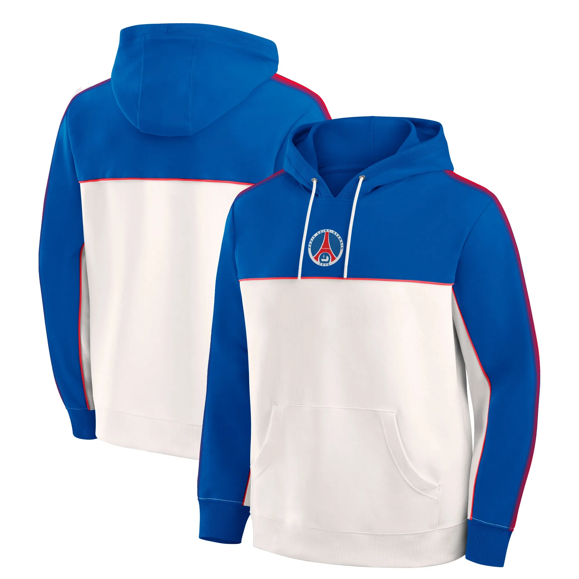 Paris Saint-Germain Retro Hoodie - True Blue - Mens