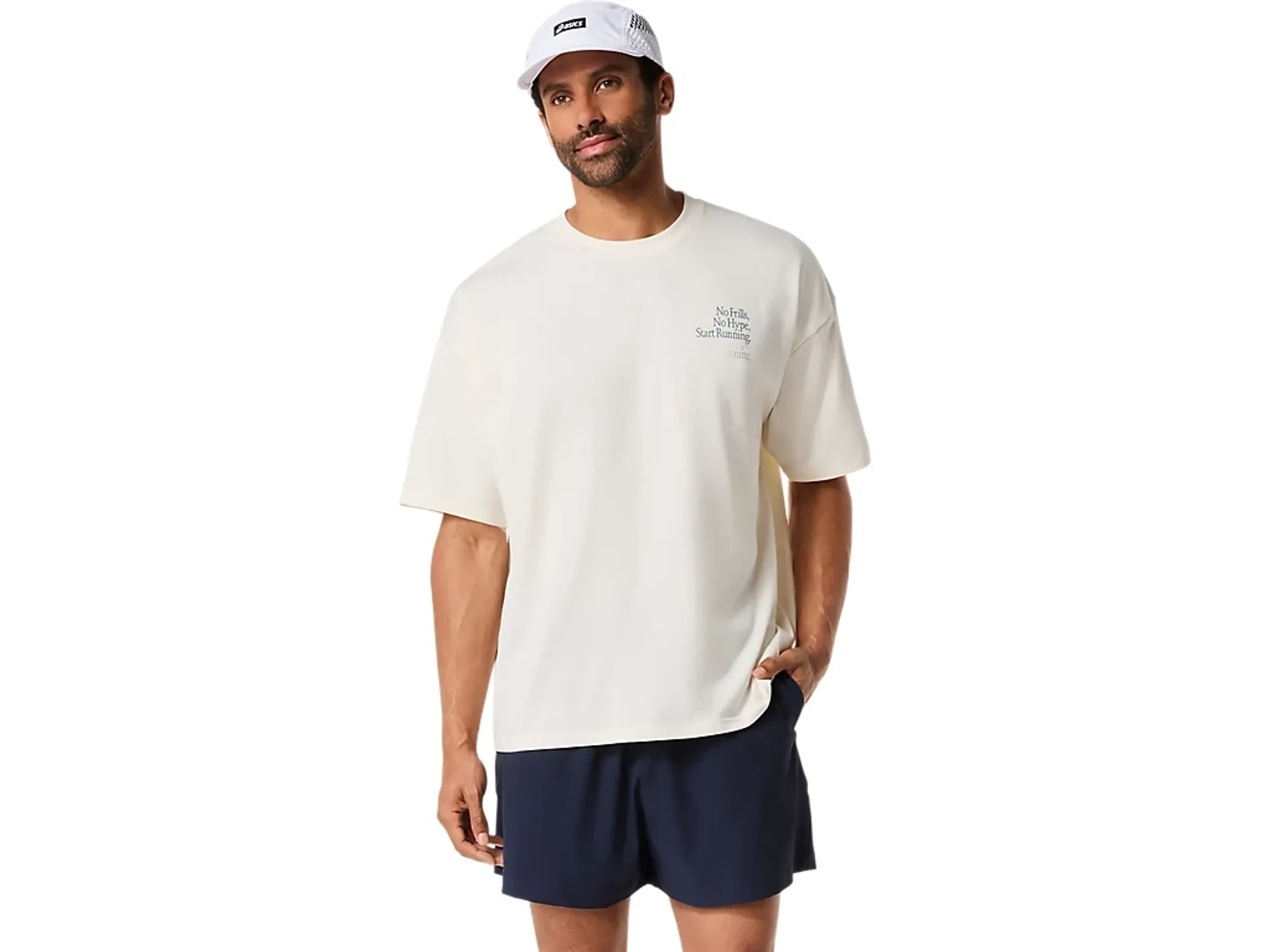 Asics Runner Message Graphic Relaxed Tee