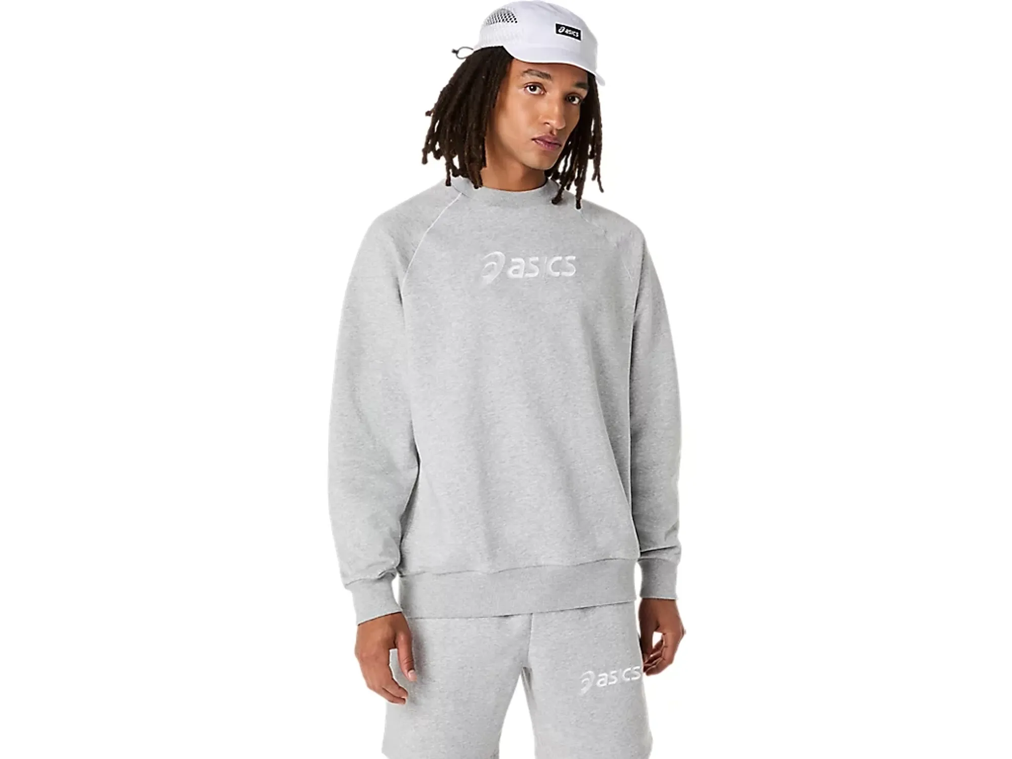 Asics Asics Logo Fleece Crew-Neck Top