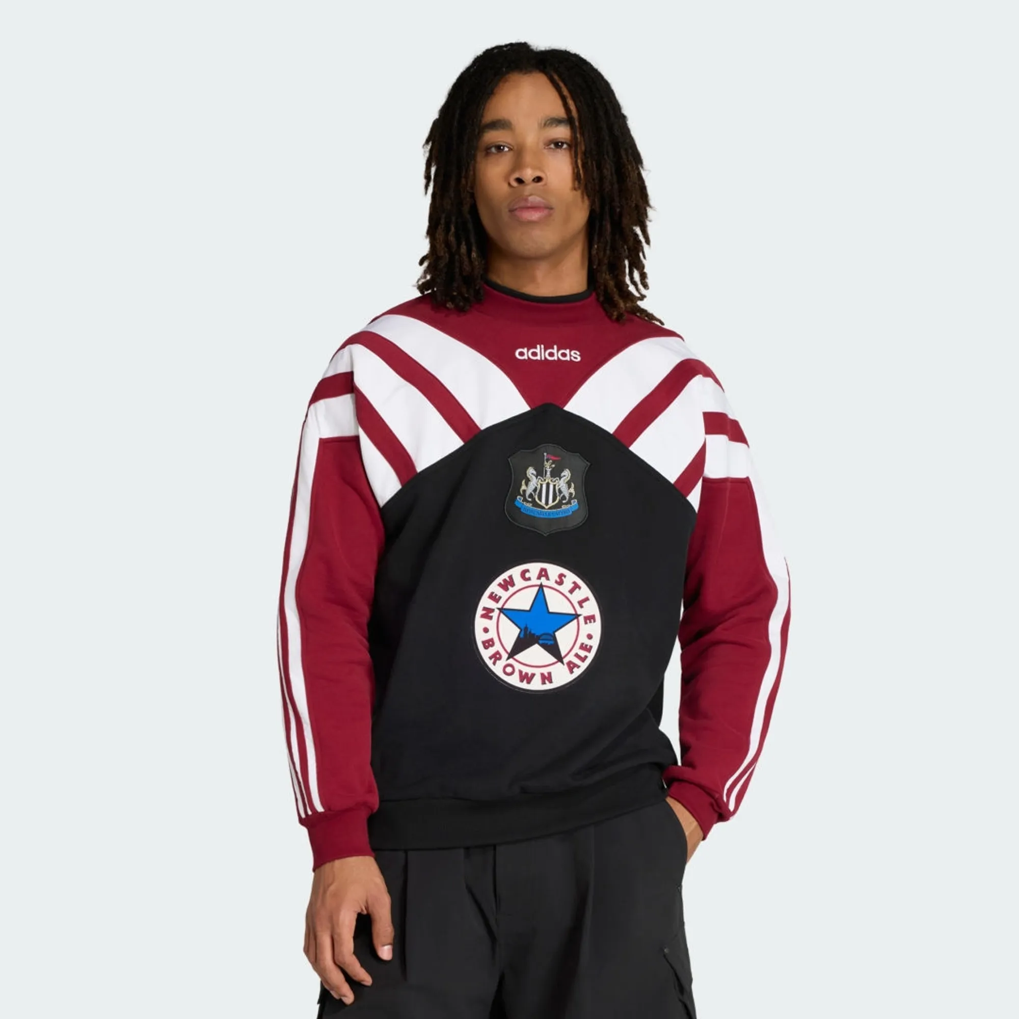 ENYCE スウェット セットアップ 90s 00s adidas Newcastle United FC 95/96 Sweatshirt | JZ0604 | FOOTY.COM