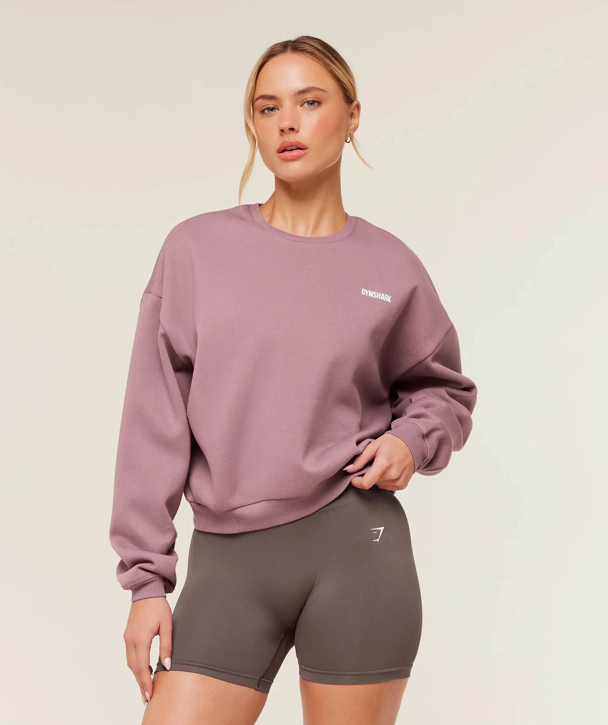 Gymshark Cosy Luxe Sweatshirt - Calm Pink