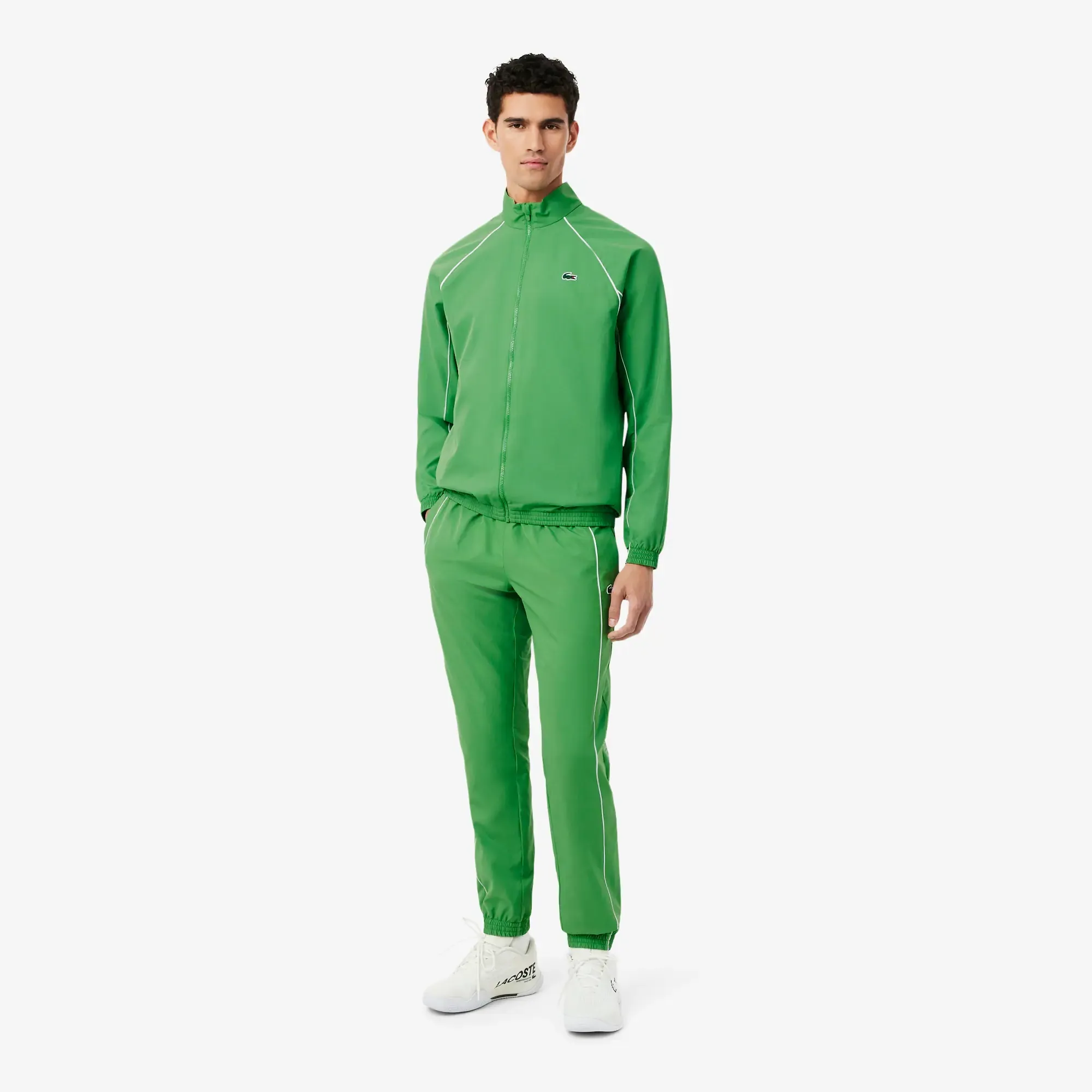 Lacoste Trim Accent Sport Tracksuit - Vert